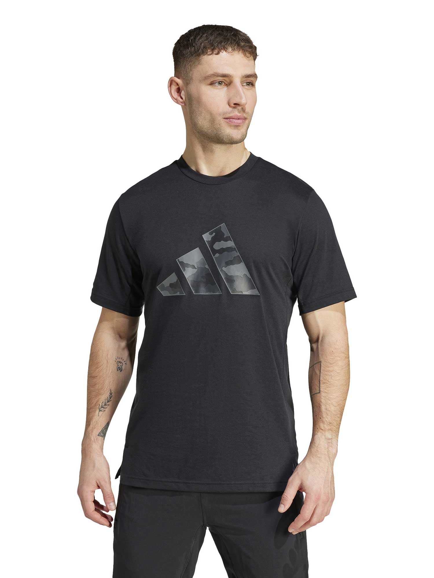 Tricou Train Essentials Camo Graphic Logo