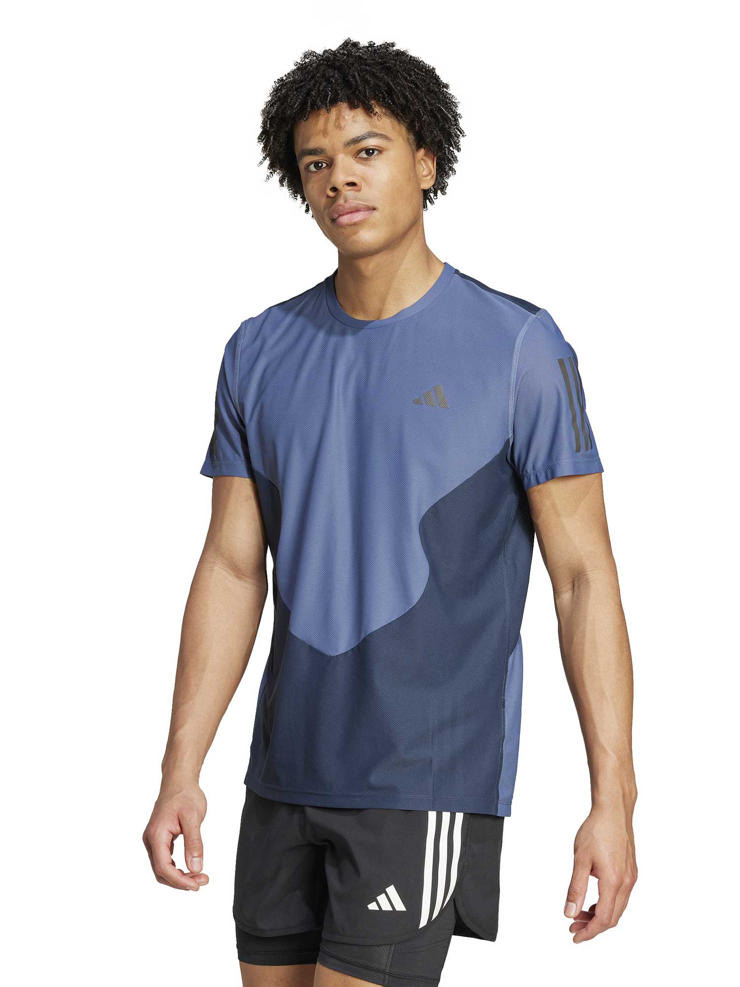 Tricou Own the Run Colorblock Aeroready