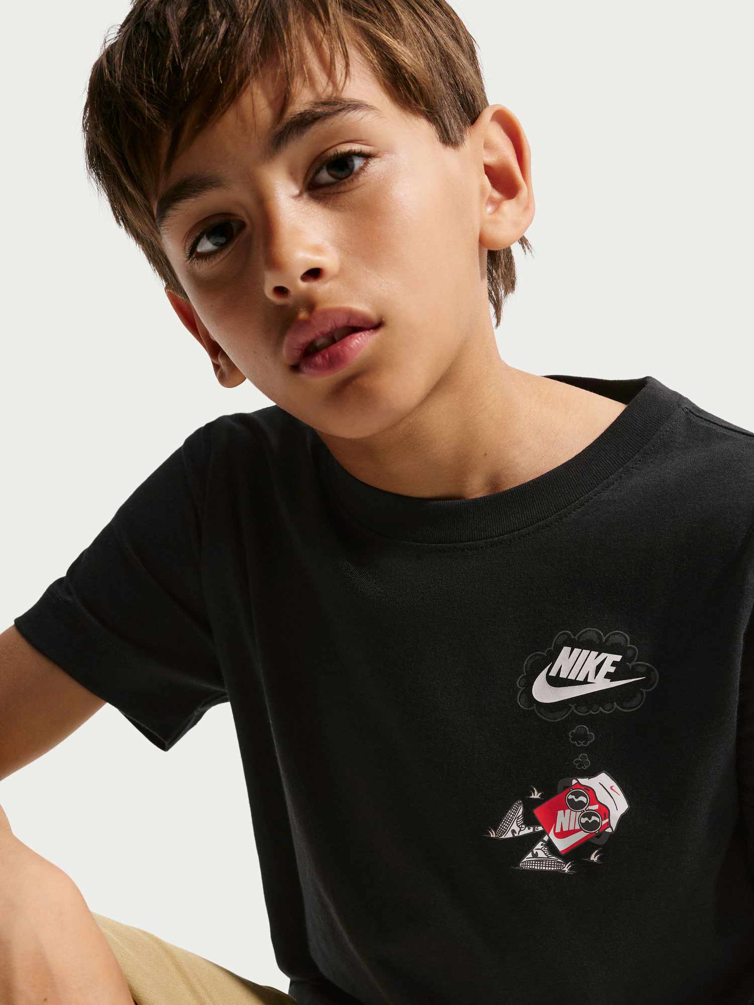 NIKE Тениска K NSW TEE BOXY 3