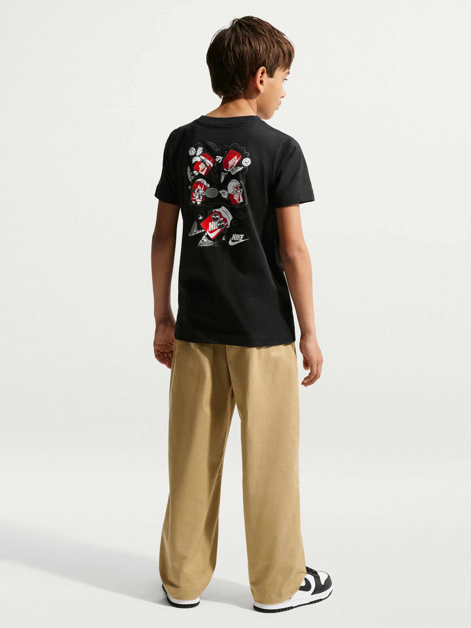 NIKE Тениска K NSW TEE BOXY 3