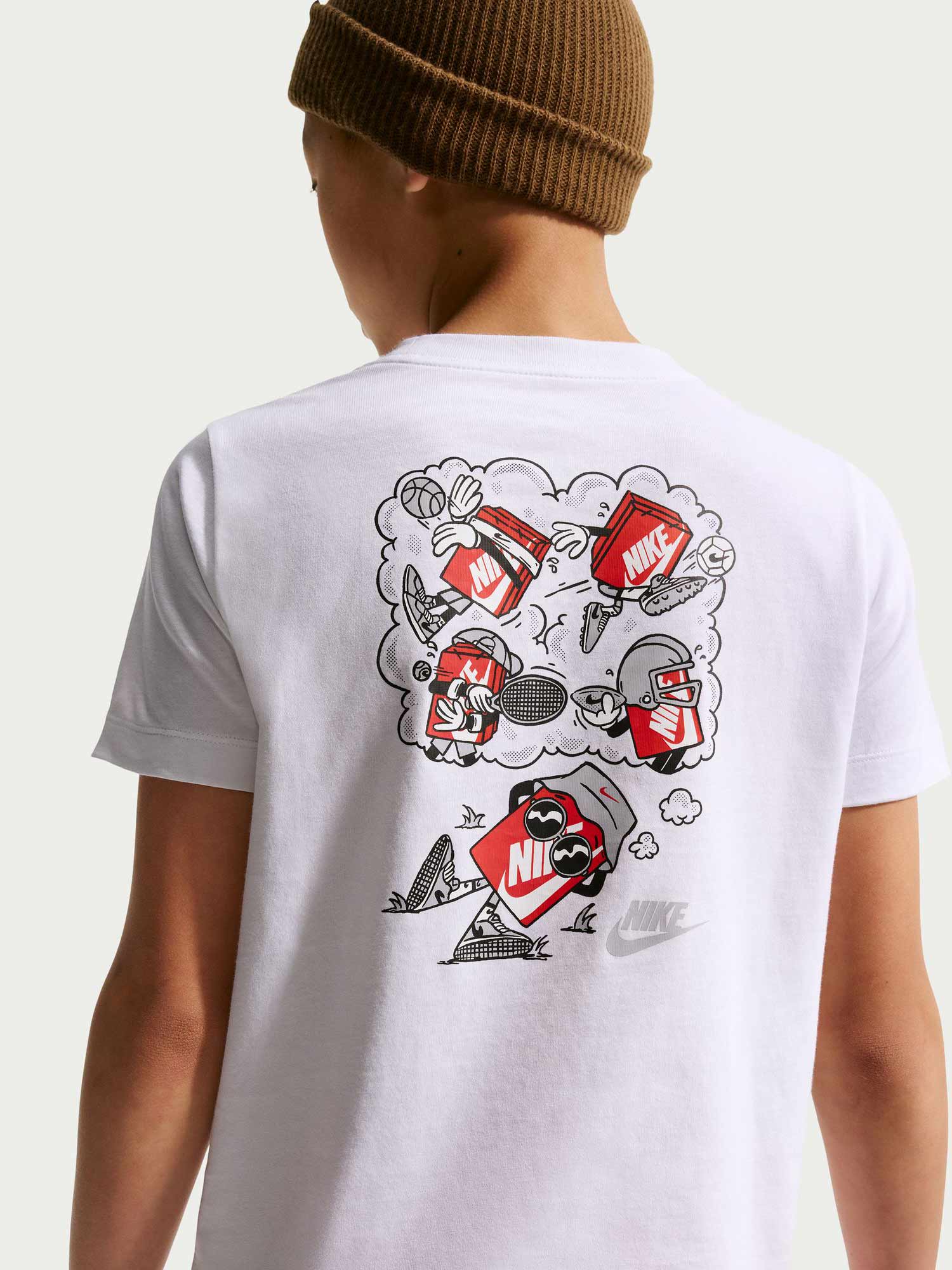 NIKE Тениска K NSW TEE BOXY 3