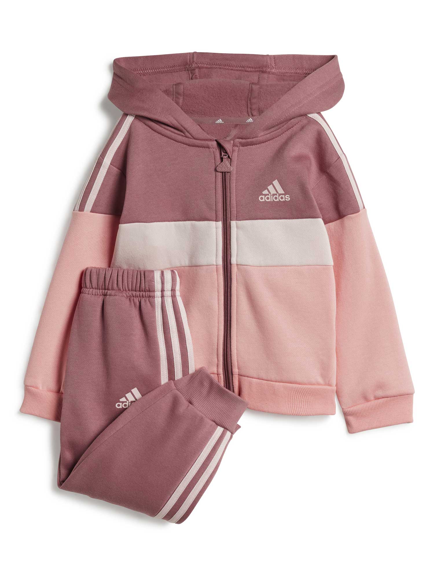 Trening Tiberio 3-Stripes Colorblock Fleece