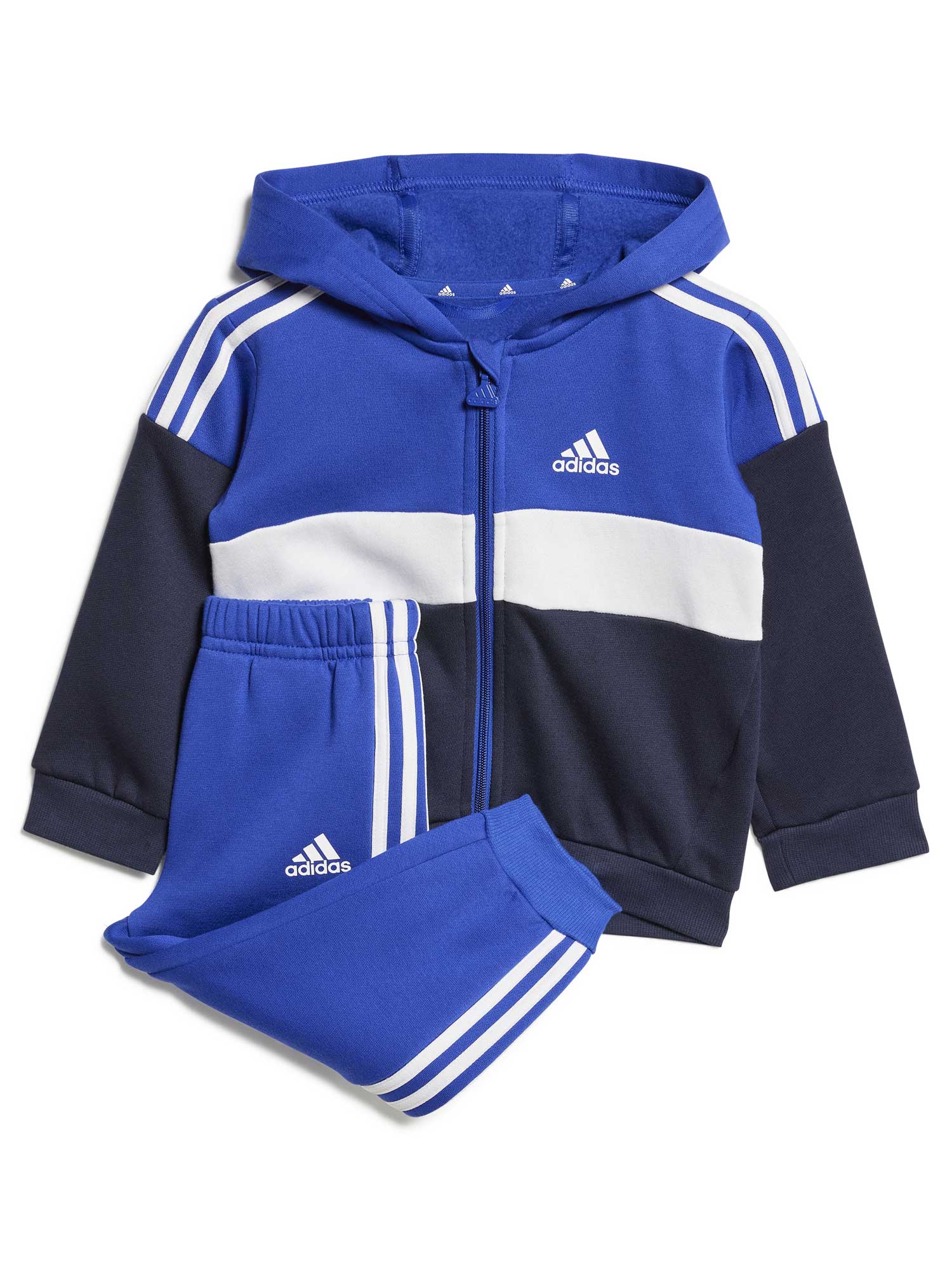 Trening Tiberio 3-Stripes Colorblock Fleece