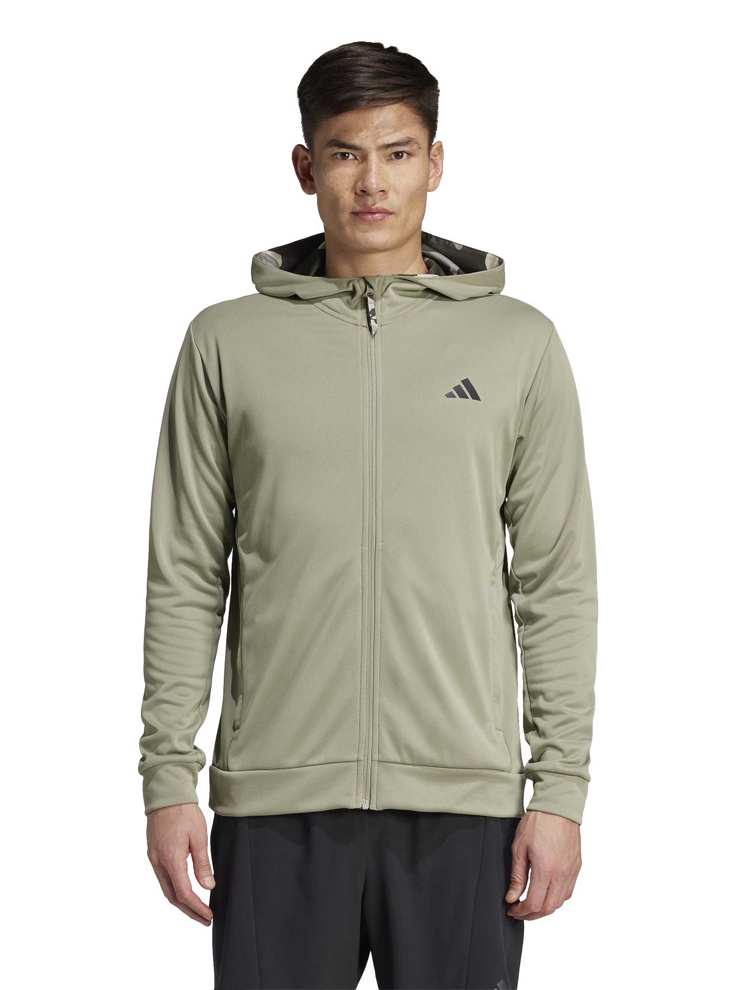 Hanorac Train Essentials Camo Full-Zip