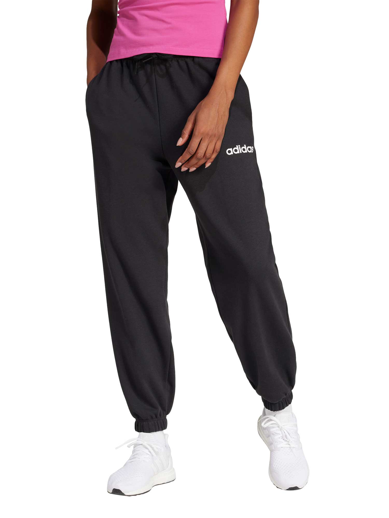 Pantaloni sport Essentials Linear French Terry