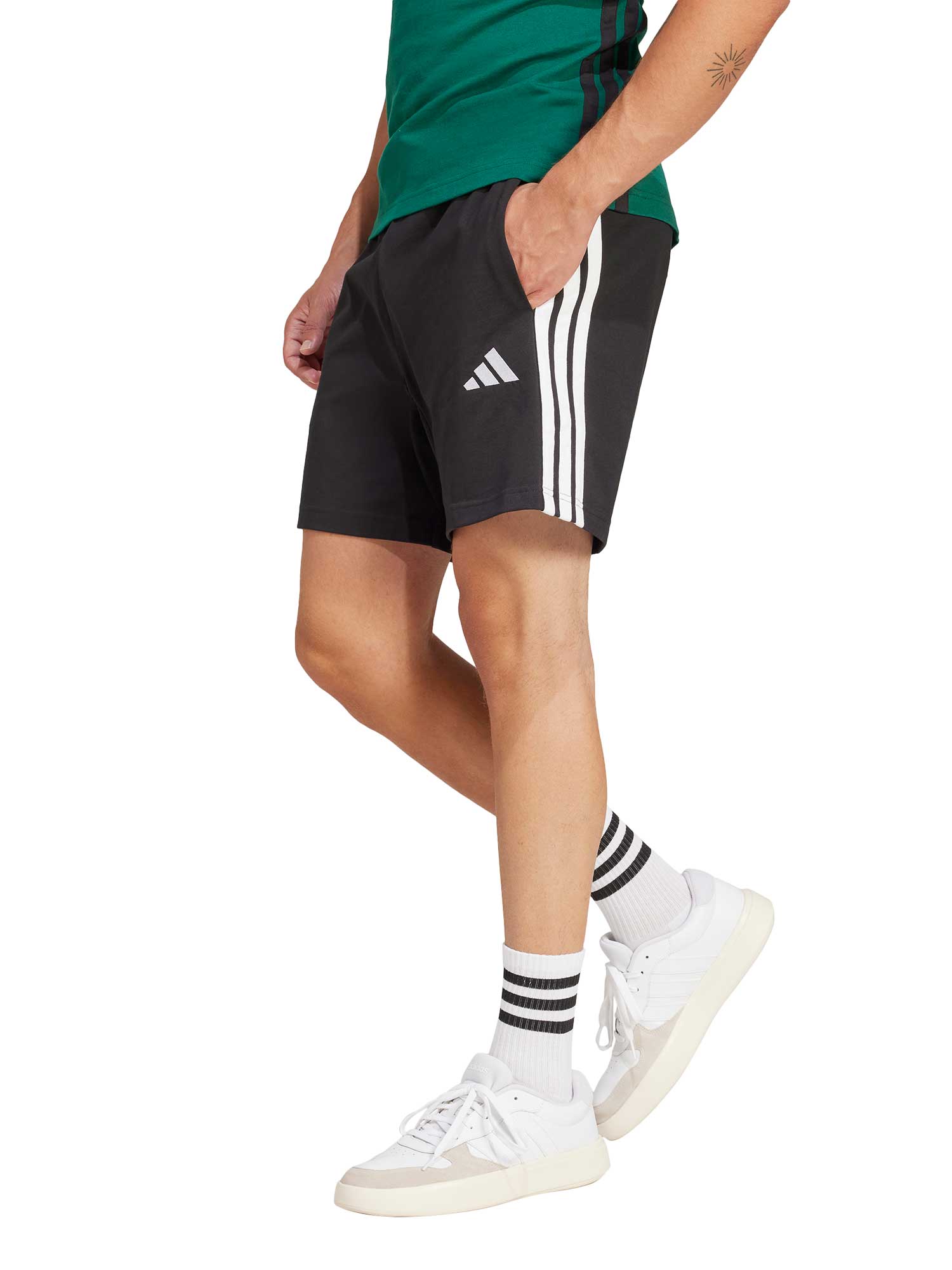 Pantaloni scurti Essentials 3-stripes Single Jersey