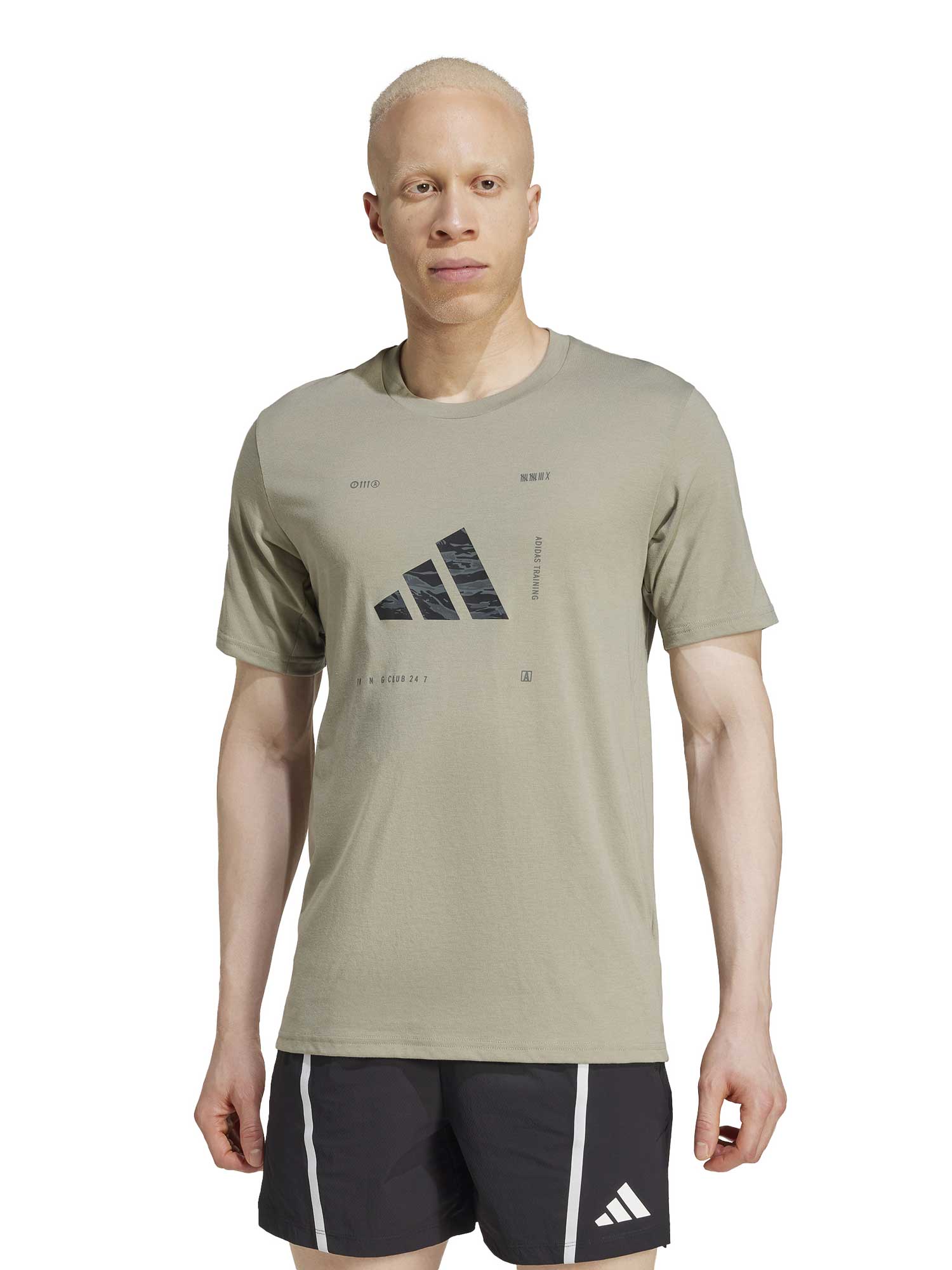 Tricou Climacool Training Camo Logo Graphic