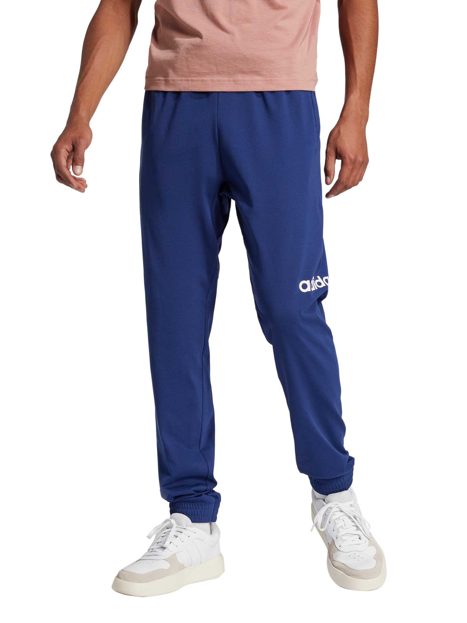 Pantaloni sport Essentials Linear Single Jersey