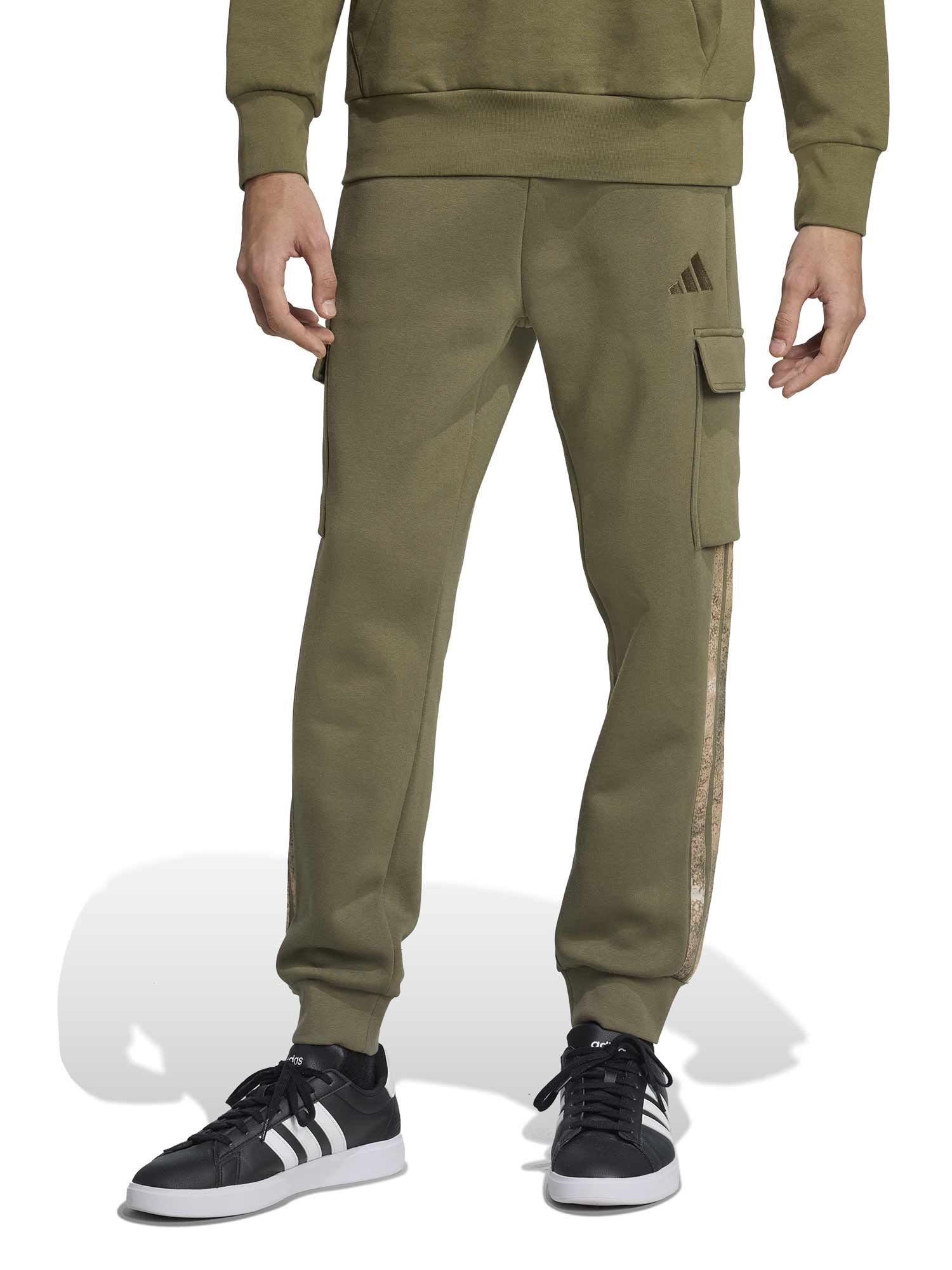 Pantaloni Sport Aop Colourblock