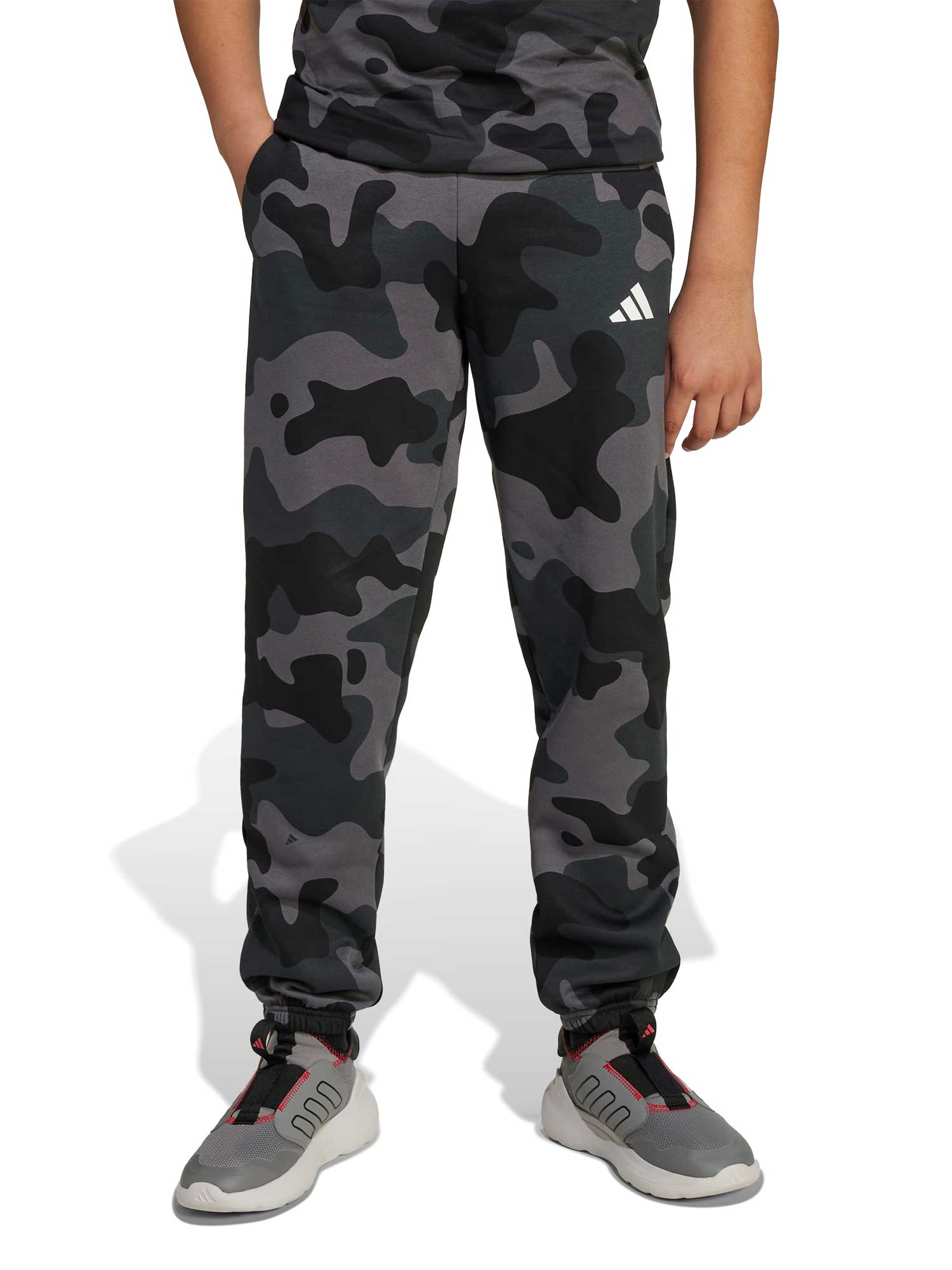 Pantaloni sport Seasonal Essentials Camo Fleece