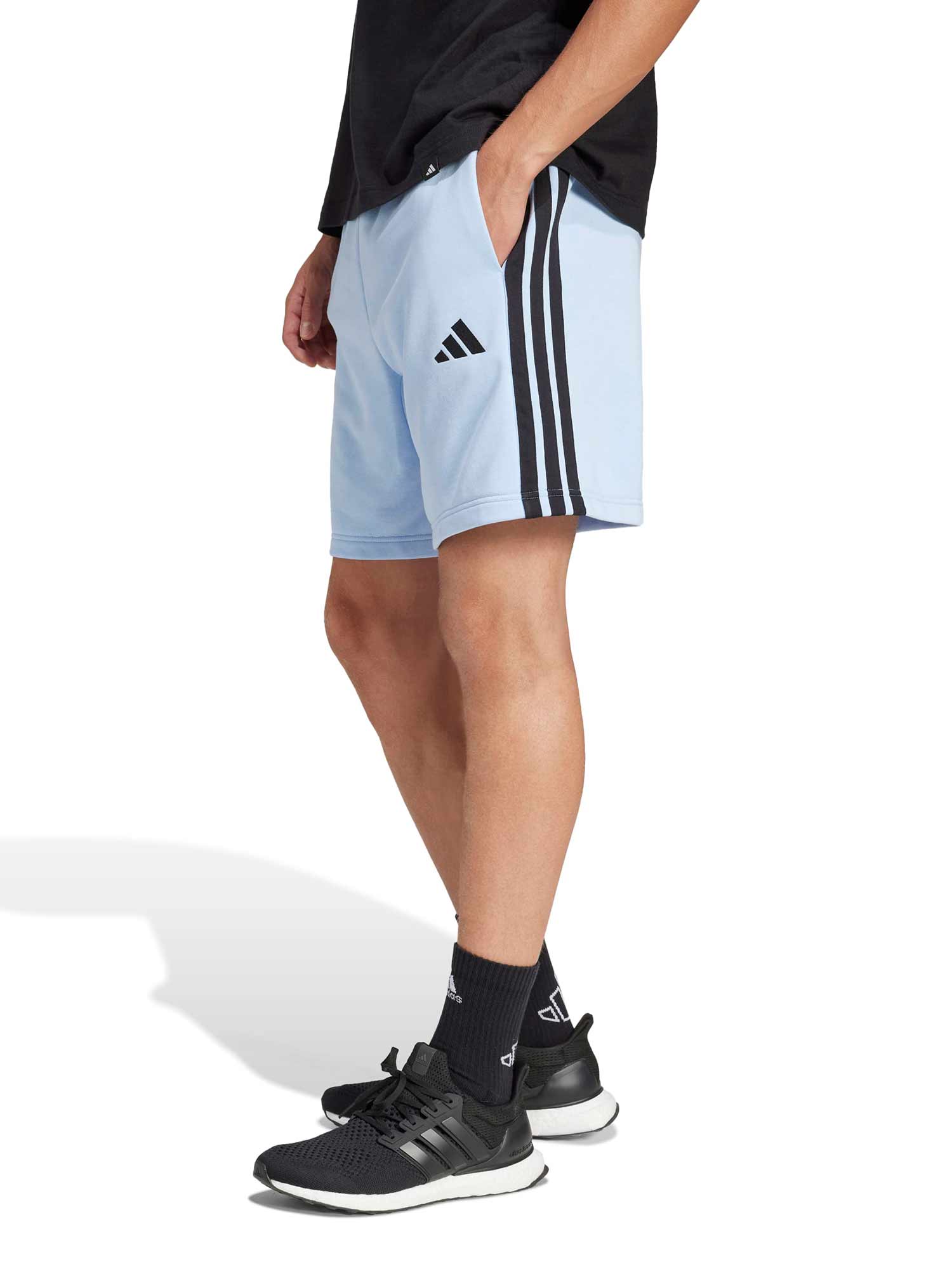 ADIDAS SPORTSWEAR Къси панталони Essential 3-Stripes French Terry