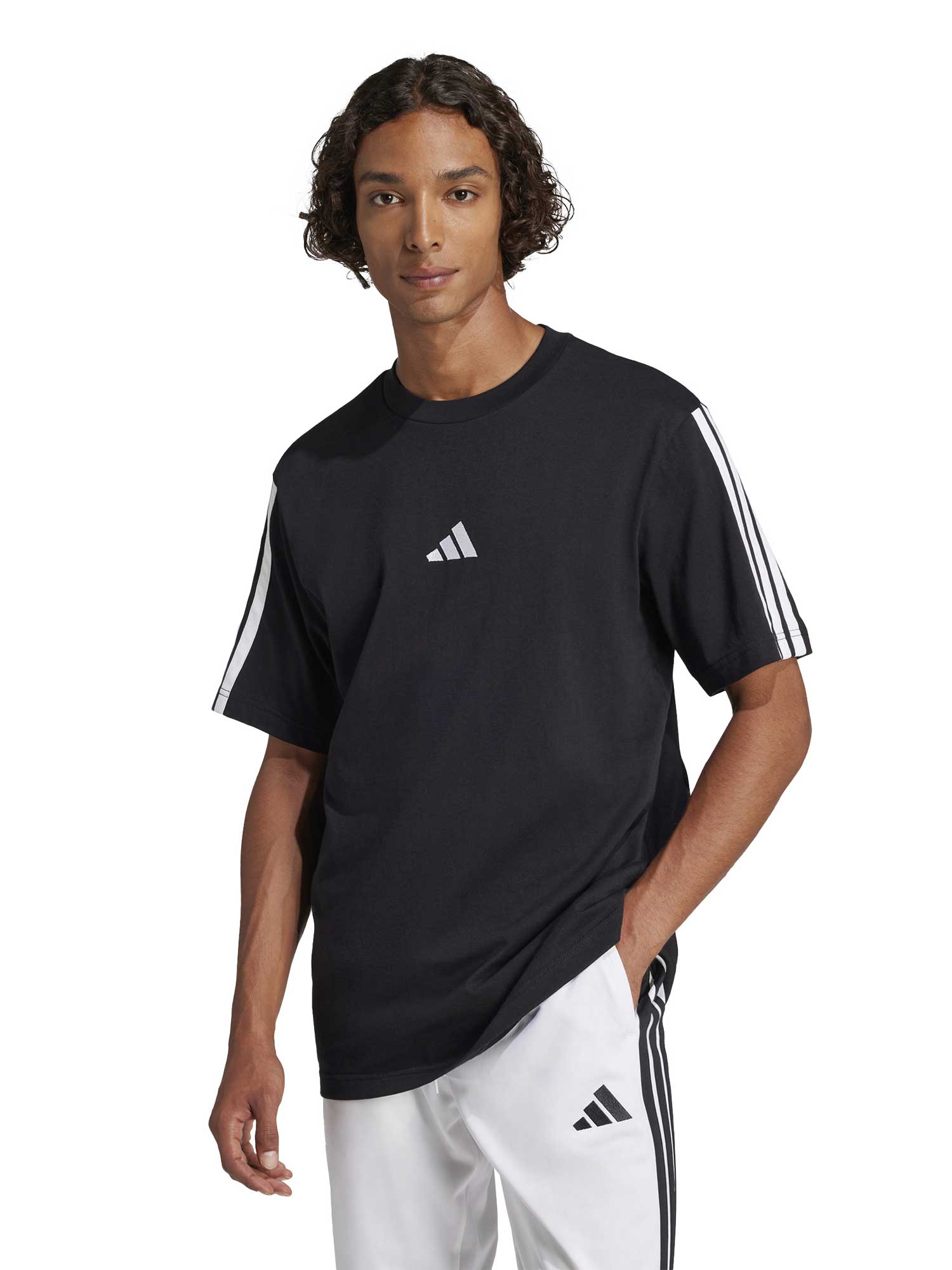 Tricou Essentials 3-stripes Single Jersey