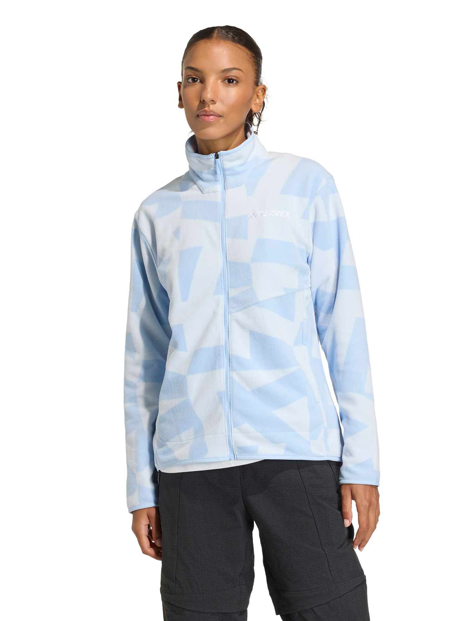 ADIDAS PERFORMANCE Полар Terrex Multi Printed Full-Zip Fleece