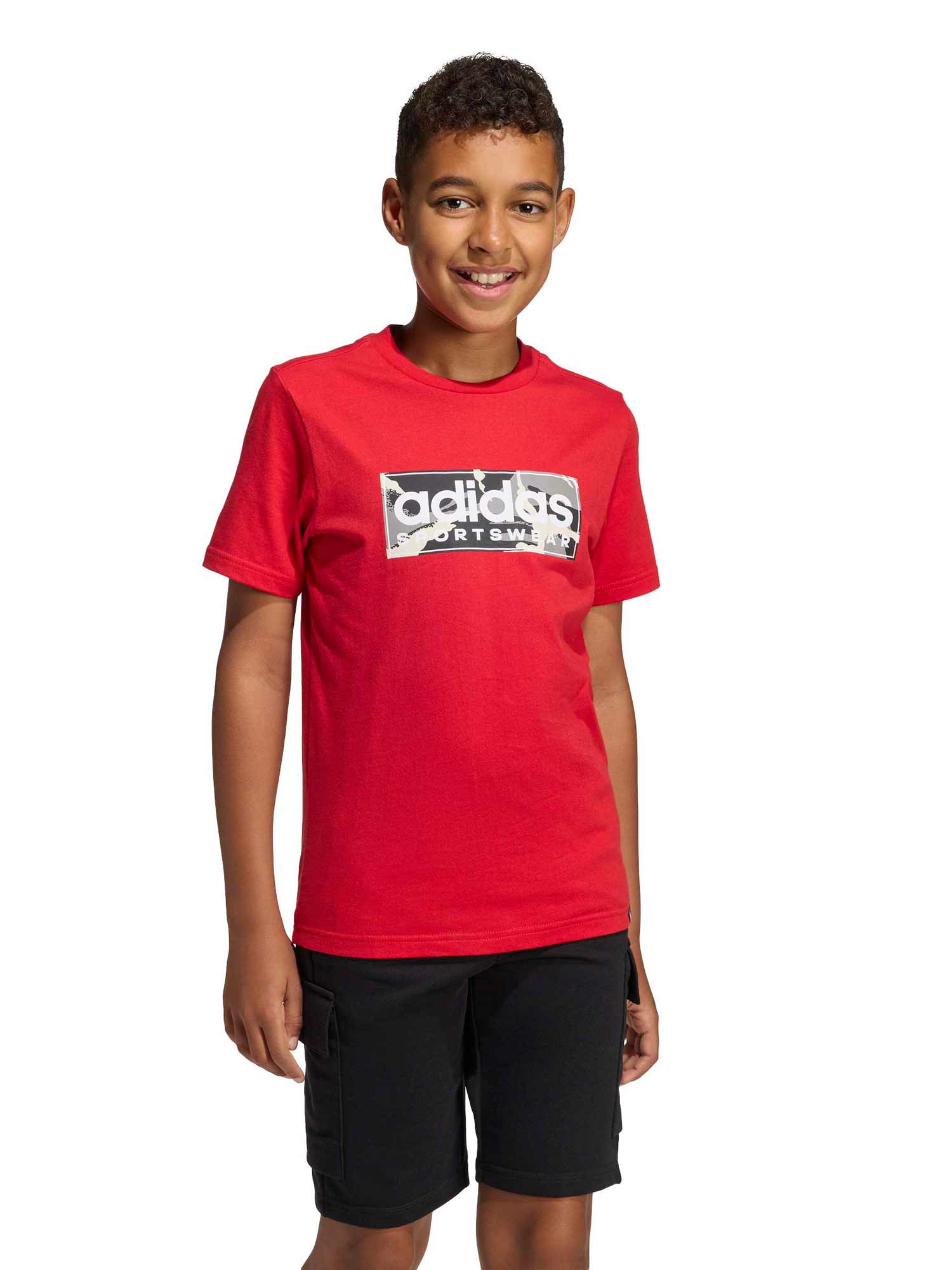 ADIDAS SPORTSWEAR Тениска Camo Linear Graphic Kids