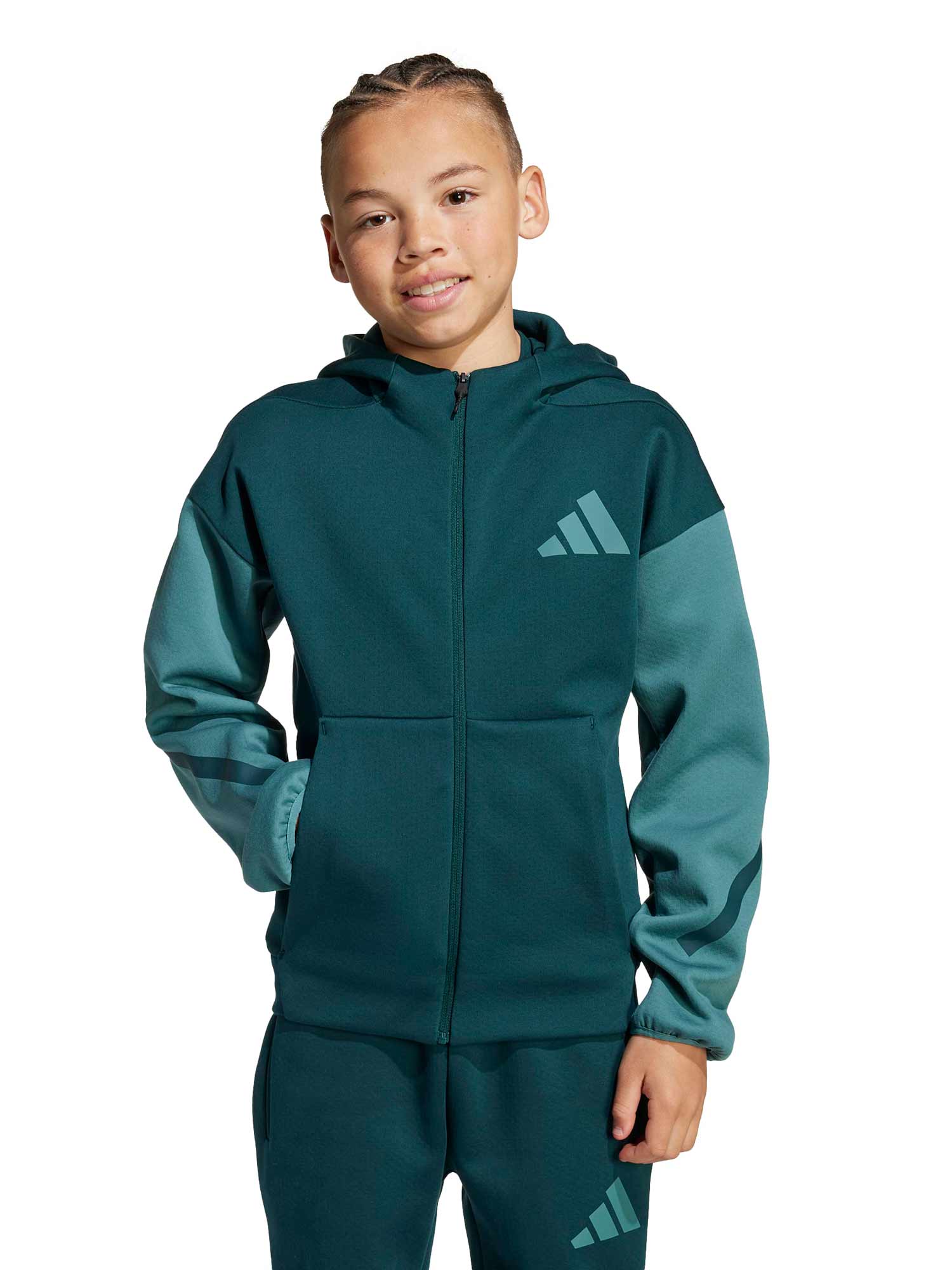 Hanorac Z.n.e. Full-zip Colorblocked Kids