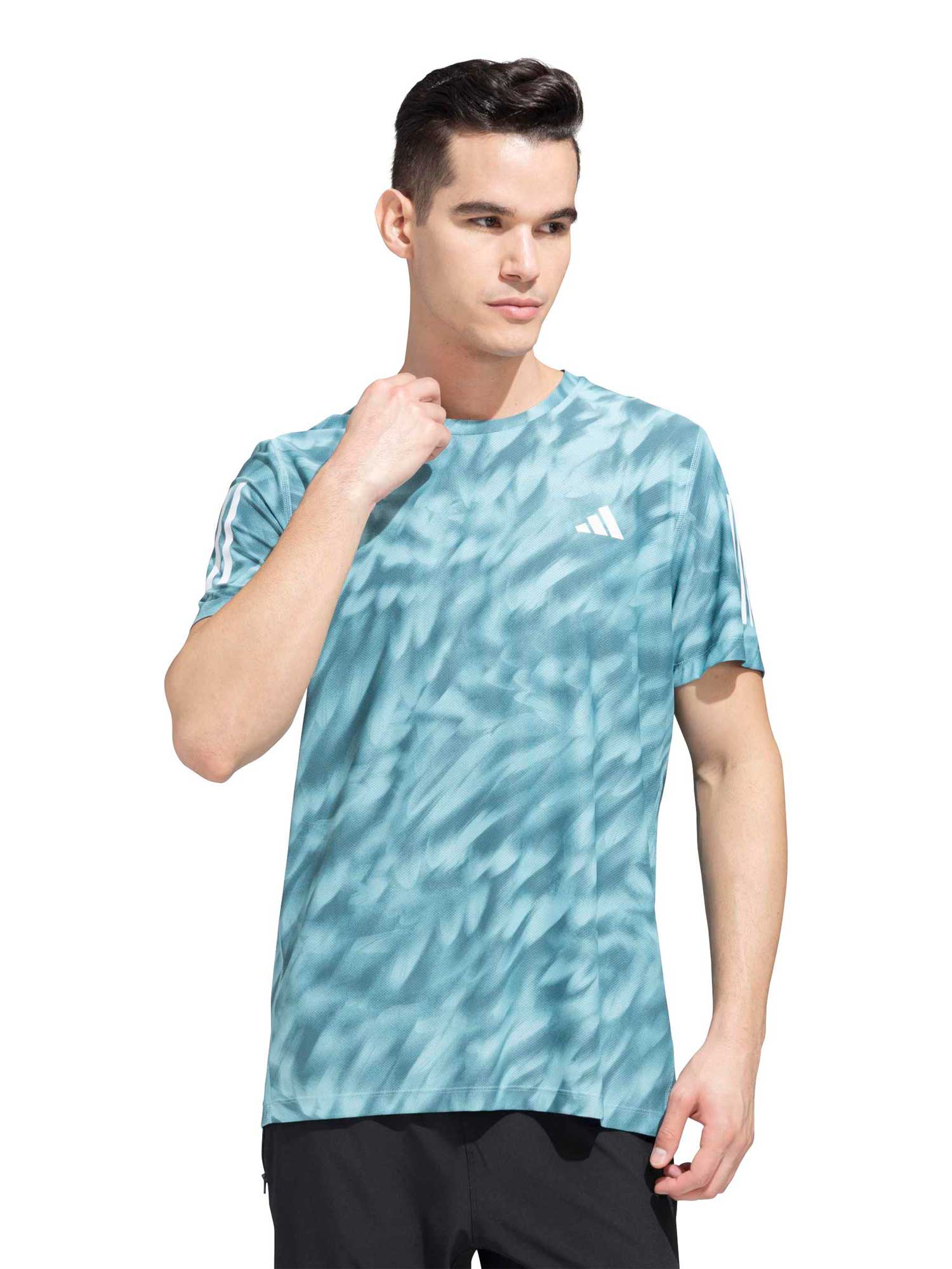 Tricou Own the Run Allover Print