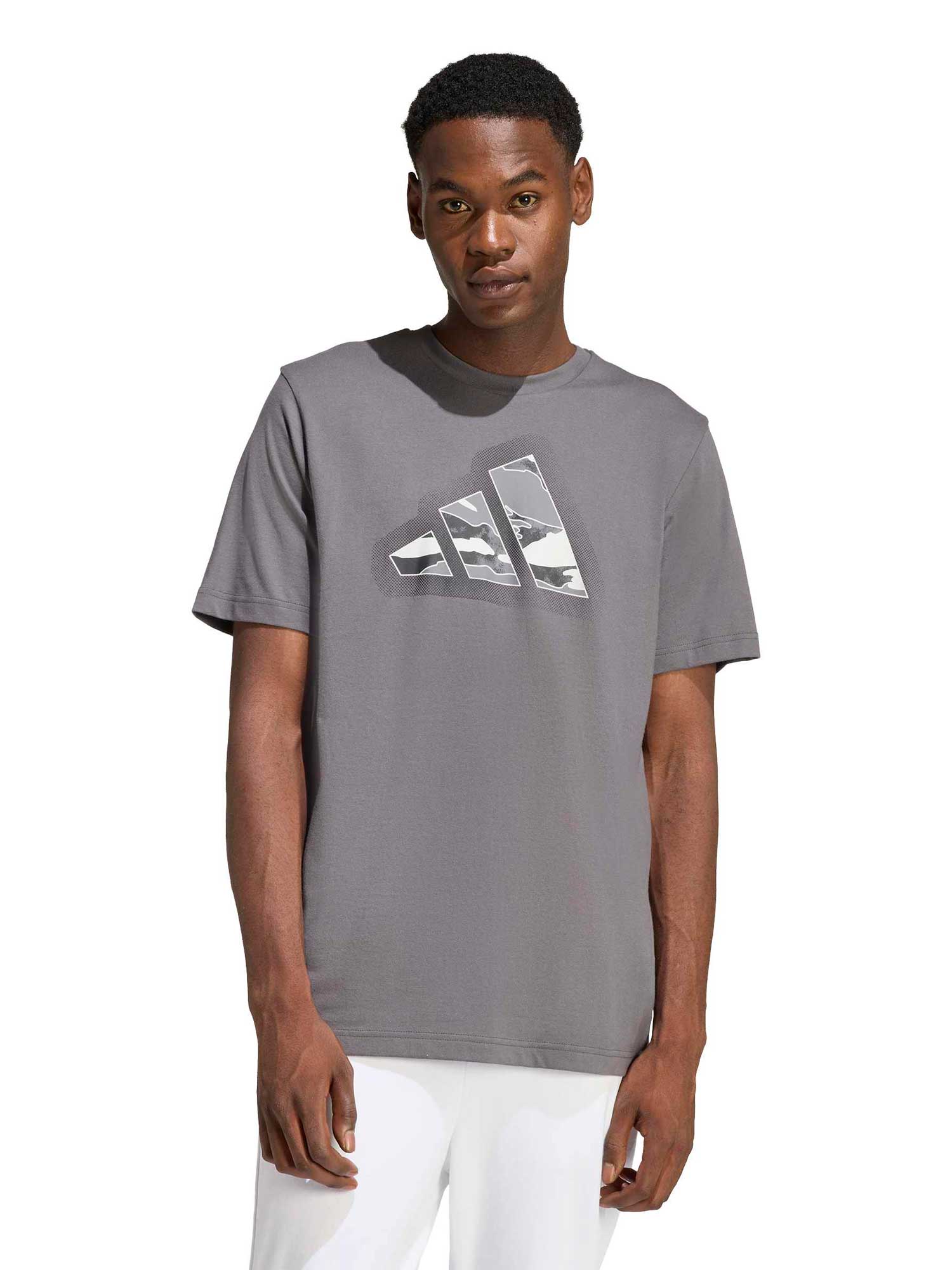 ADIDAS SPORTSWEAR Тениска CAMO MODERN LOGO GRAPHIC