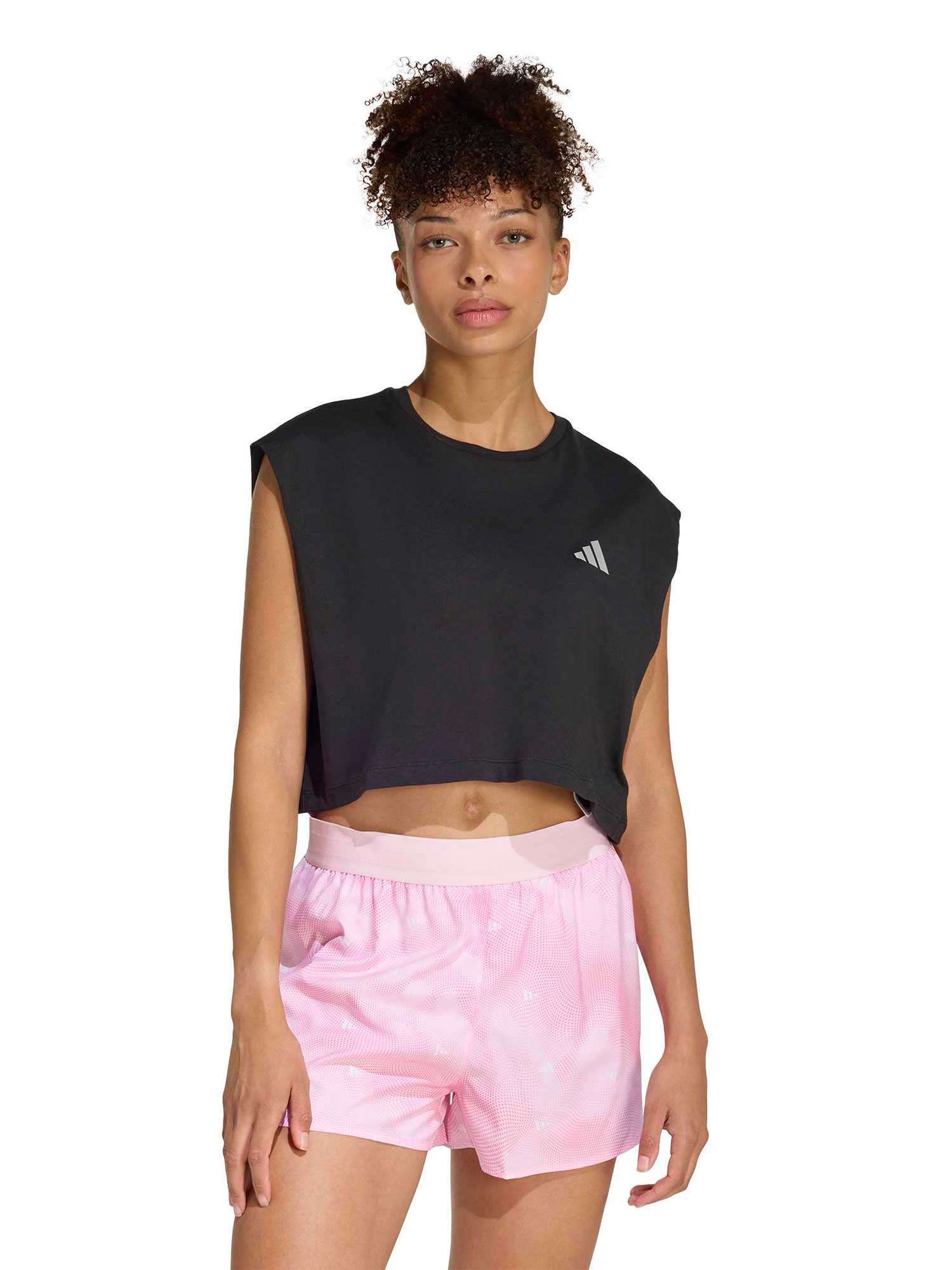 ADIDAS PERFORMANCE Тениска adi365 Running Essentials Crop