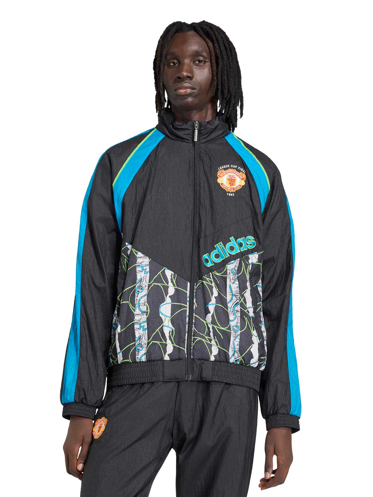 ADIDAS ORIGINALS Спортно горнище Manchester United Woven 90