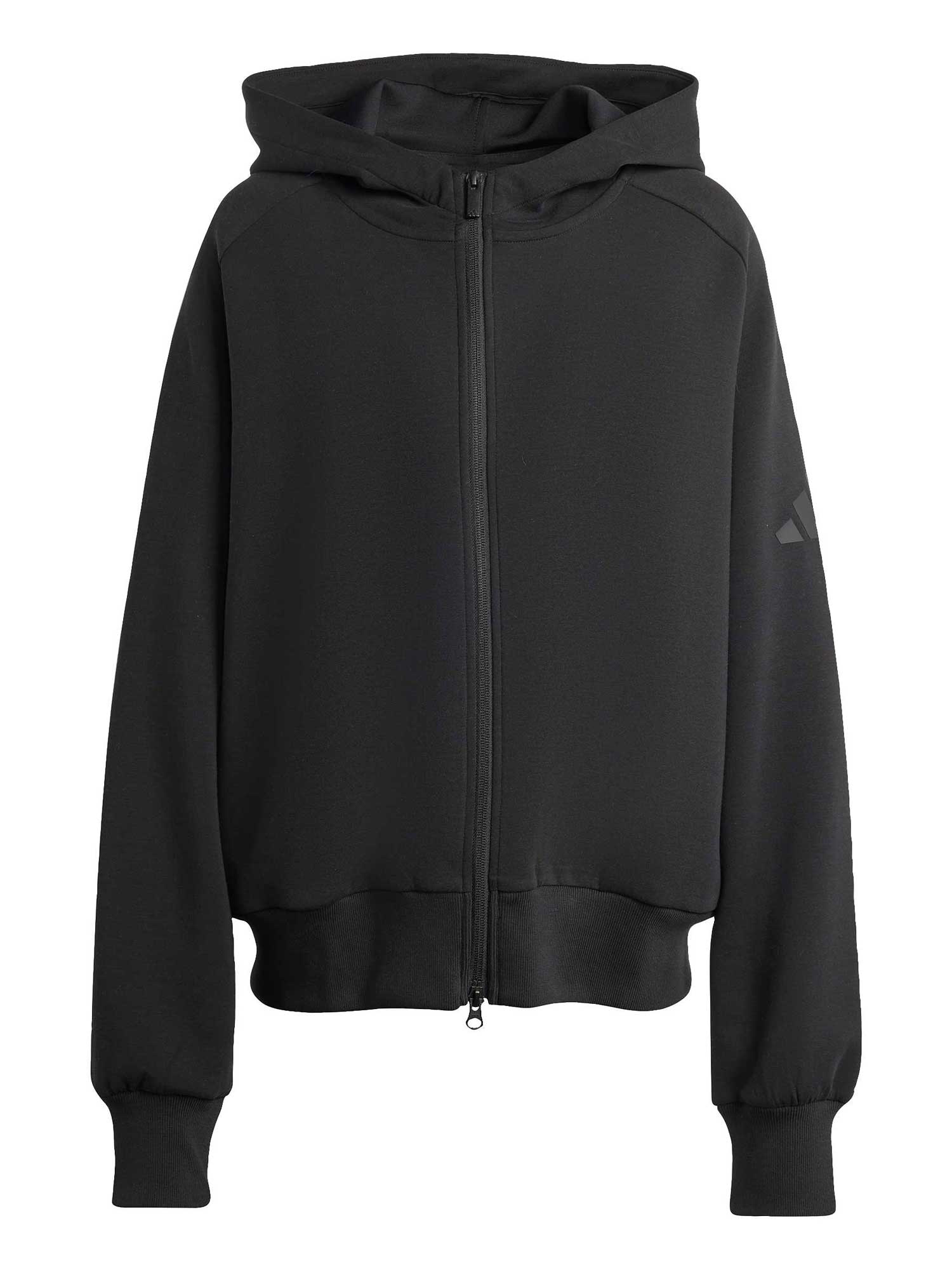 ADIDAS Суитшърт Soft Lux Full-Zip Hoodie