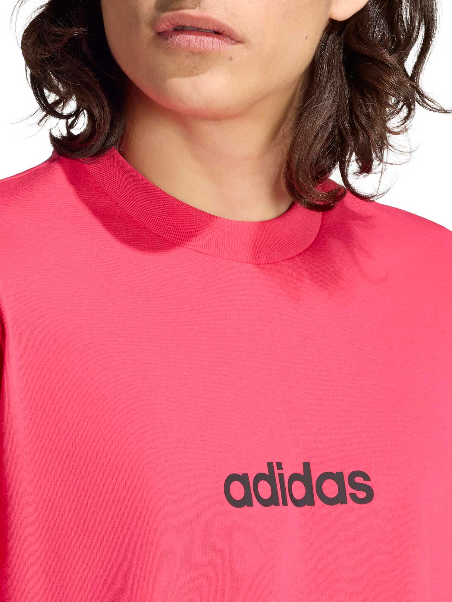 ADIDAS Тениска Essentials Linear Single Jersey Tee