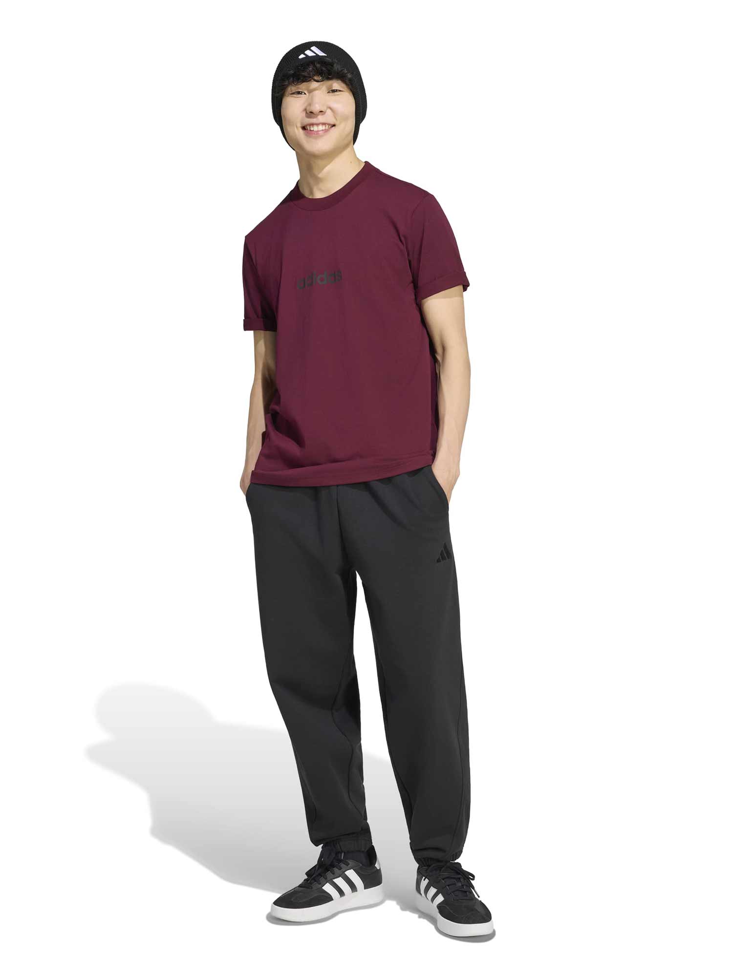 ADIDAS Тениска Essentials Linear Single Jersey Tee