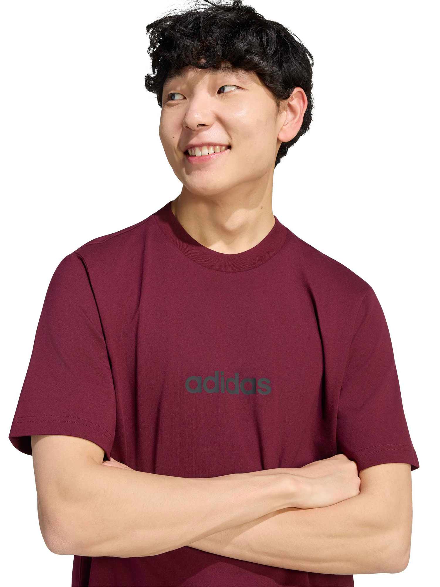 ADIDAS Тениска Essentials Linear Single Jersey Tee