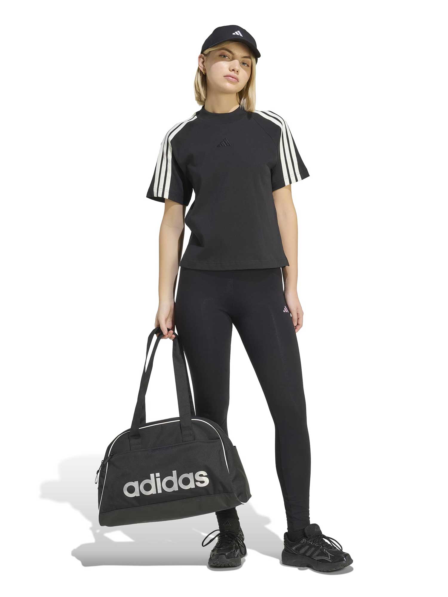 ADIDAS Тениска KIT 3-STRIPES T-SHIRT
