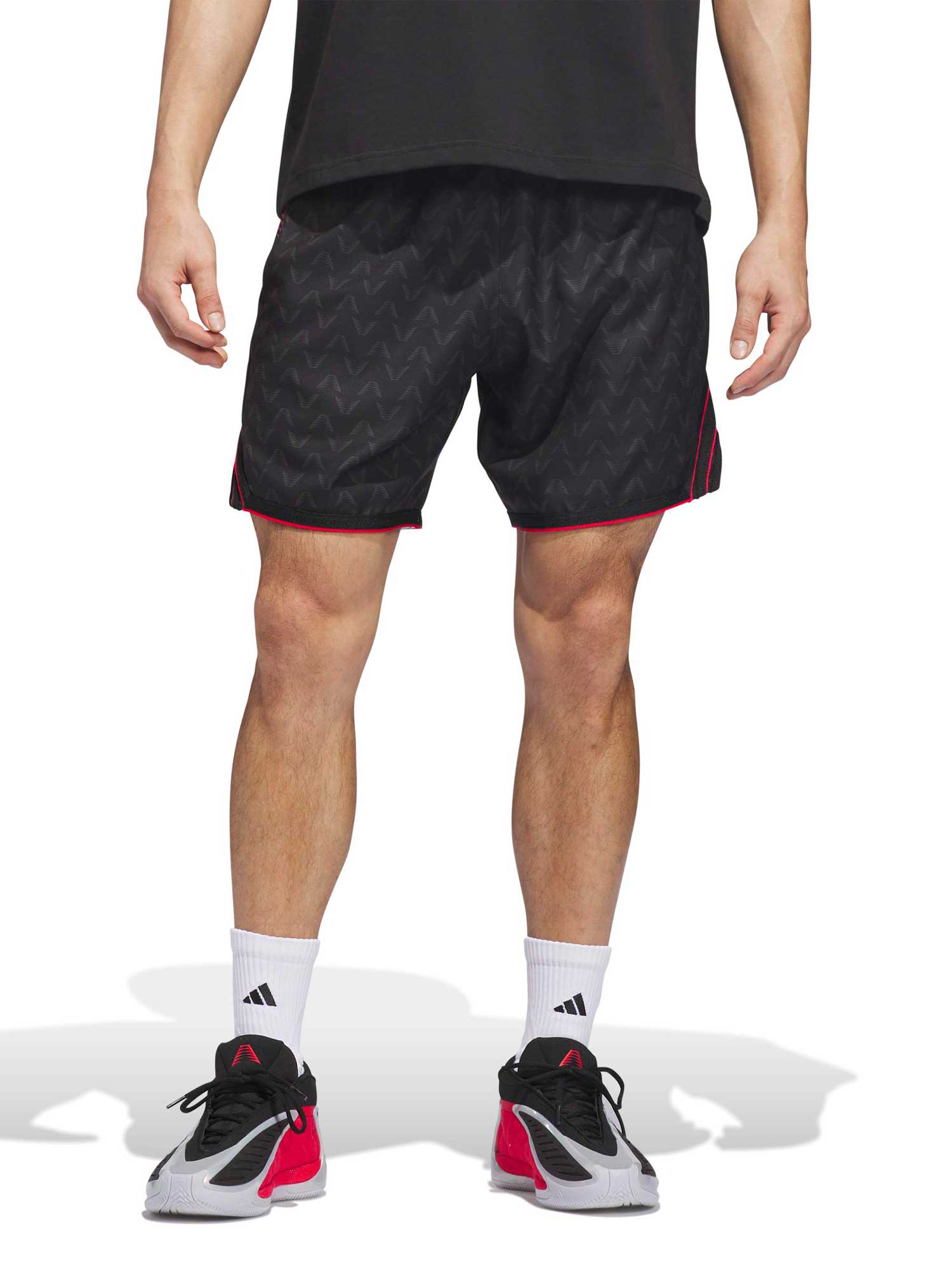 ADIDAS PERFORMANCE Къси панталони ANTHONY EDWARDS CRAZY LITE AOP