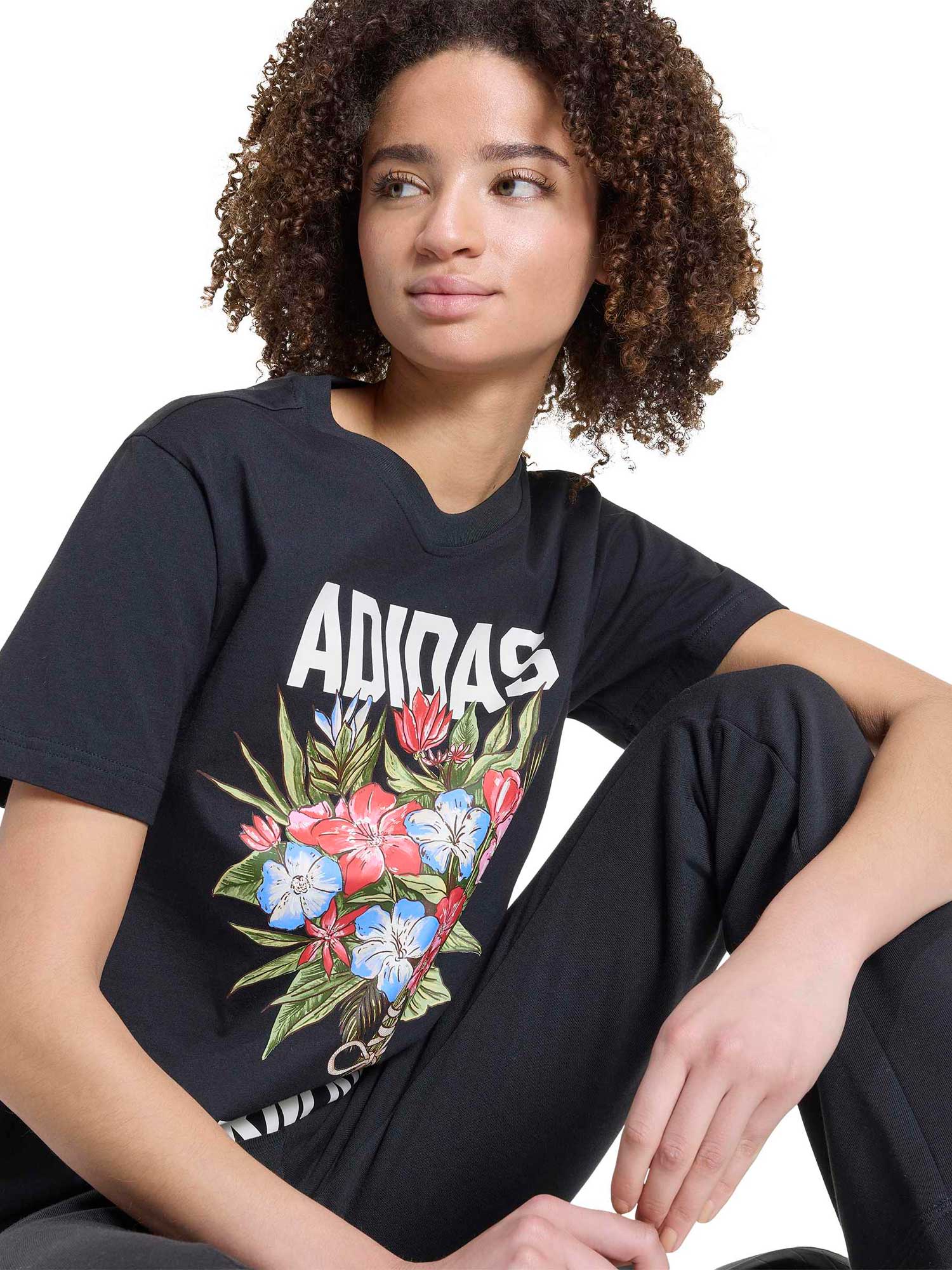 ADIDAS Тениска x FARM RIO GRAPHIC T-SHIRT
