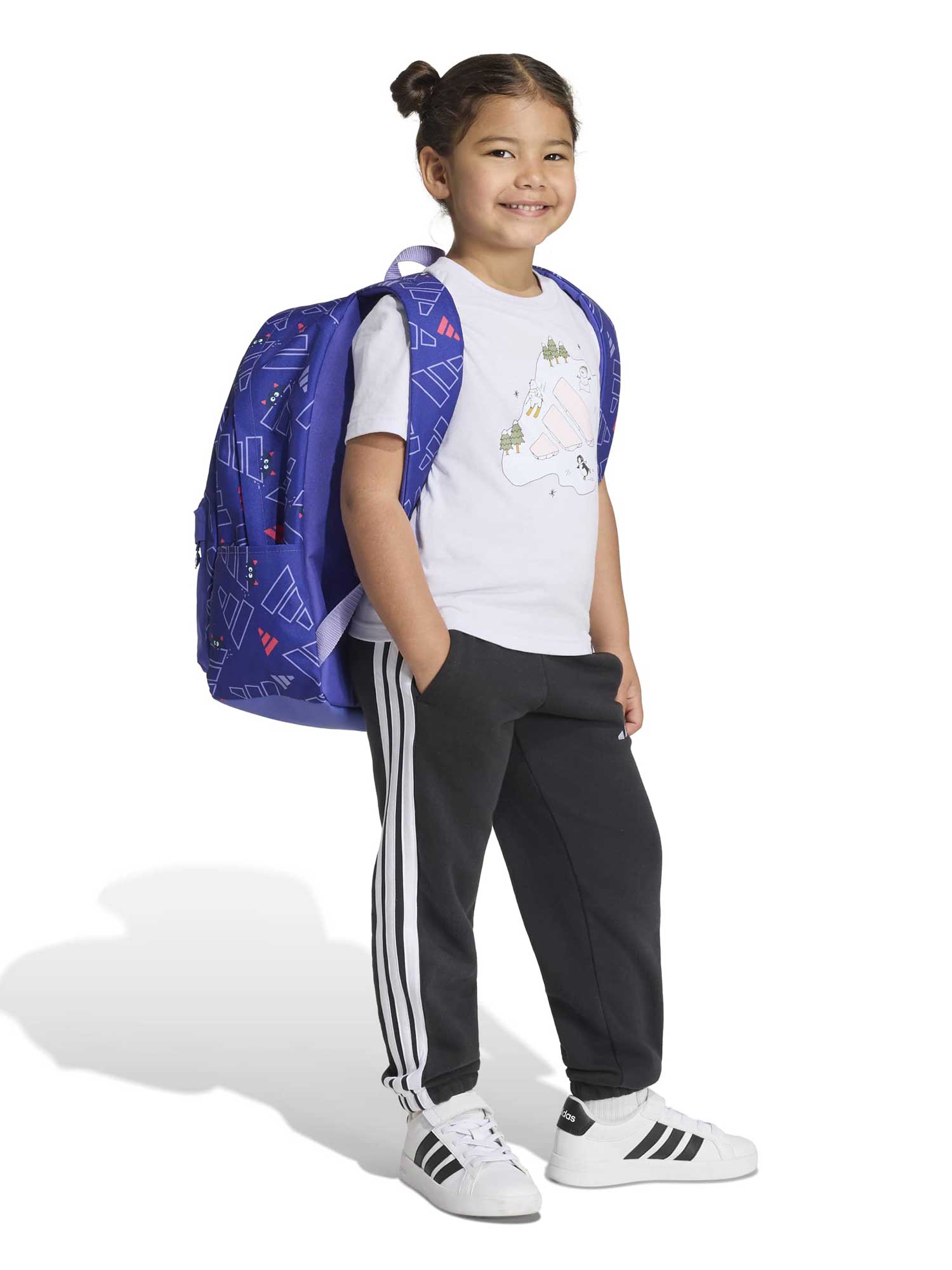 ADIDAS Раница LITTLE KIDS TIRO_NSTER BACKPACK AOP