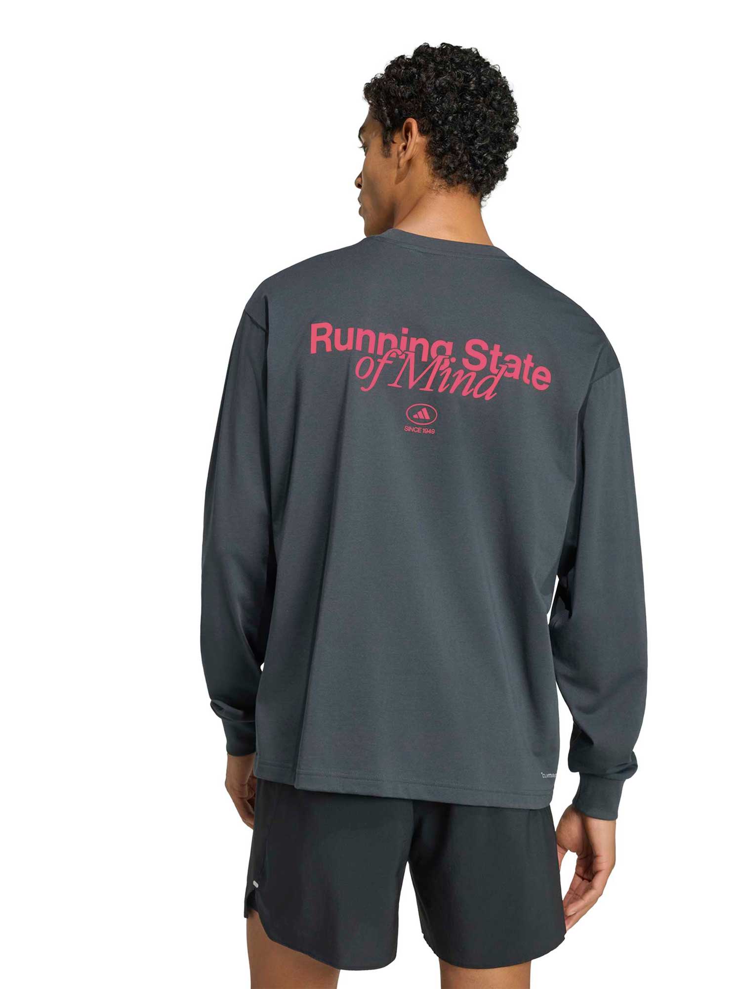 ADIDAS Блуза RUNNING STATE OF MIND GRAPHIC LONGSLEEVE