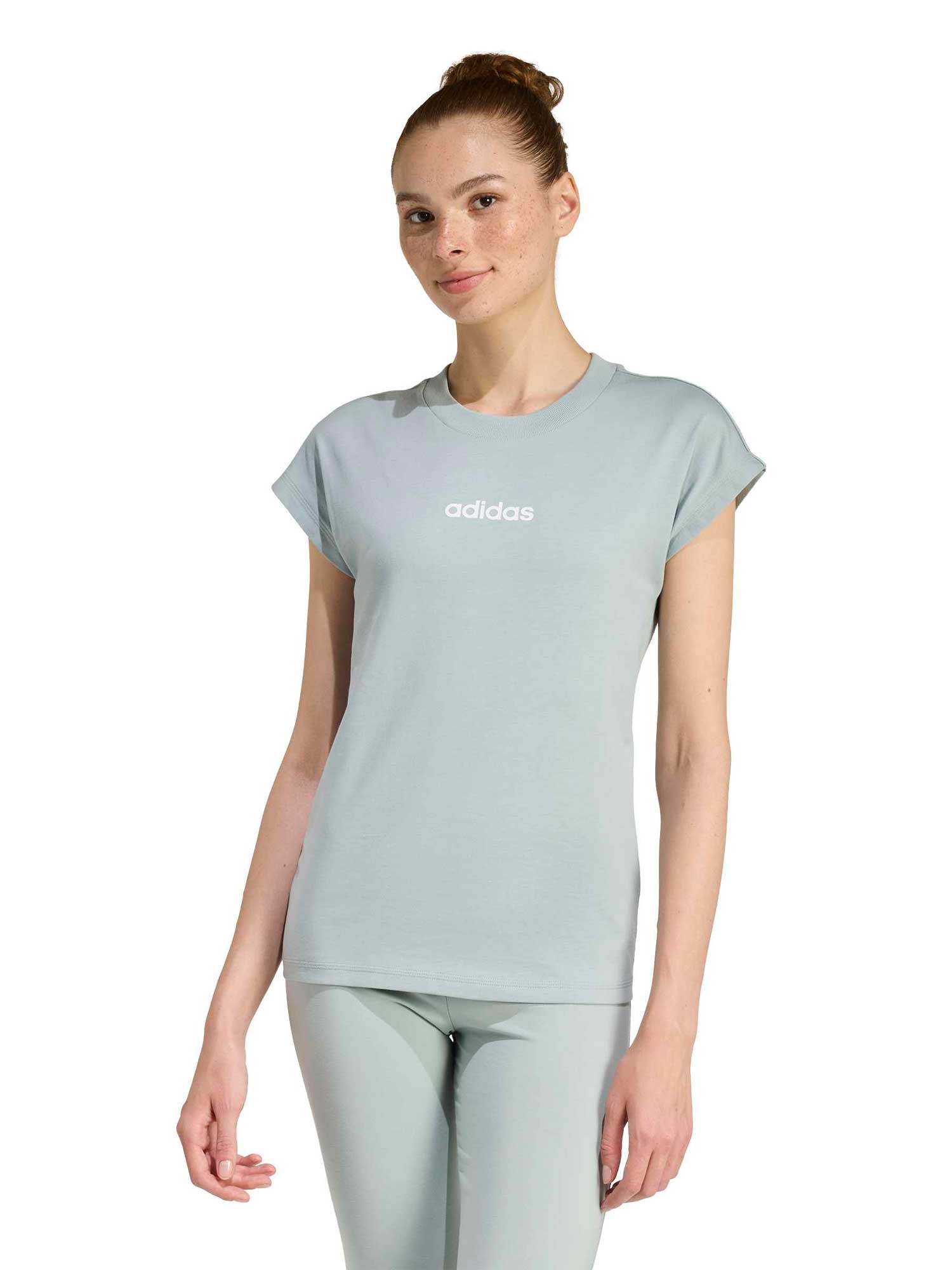 ADIDAS SPORTSWEAR Тениска Essentials Linear Cotton