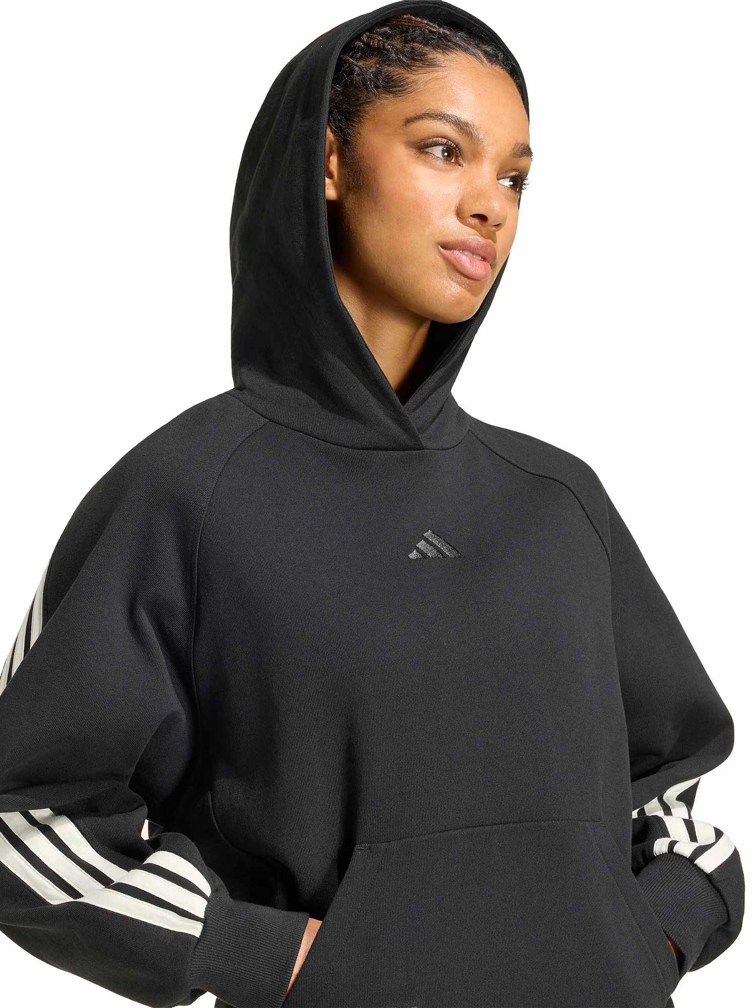 ADIDAS Суитшърт KIT 3-STRIPES HOODIE
