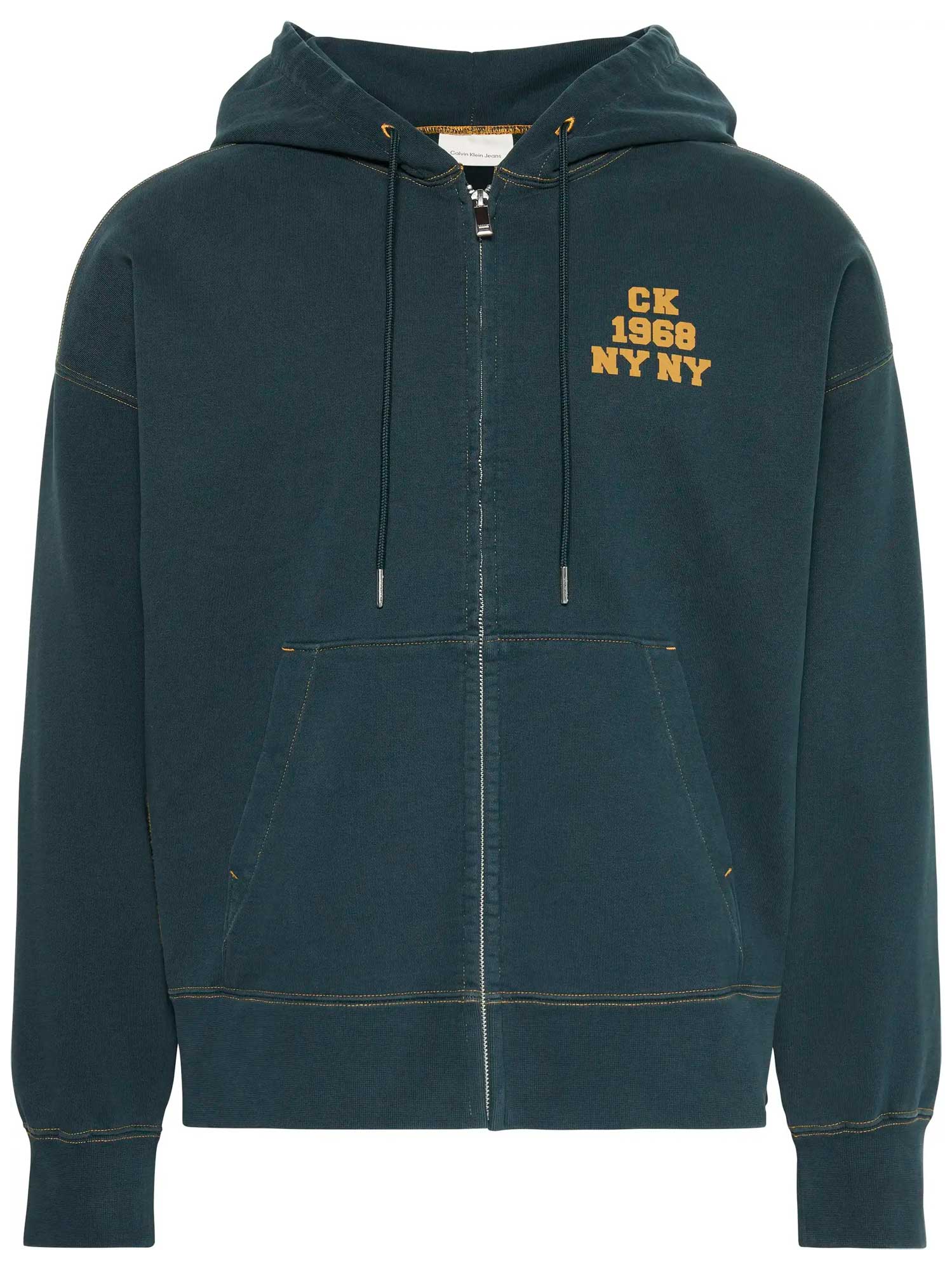 Calvin Klein Jeans Суитшърт LS WASHED PREMIUM VINTAGE LOGO