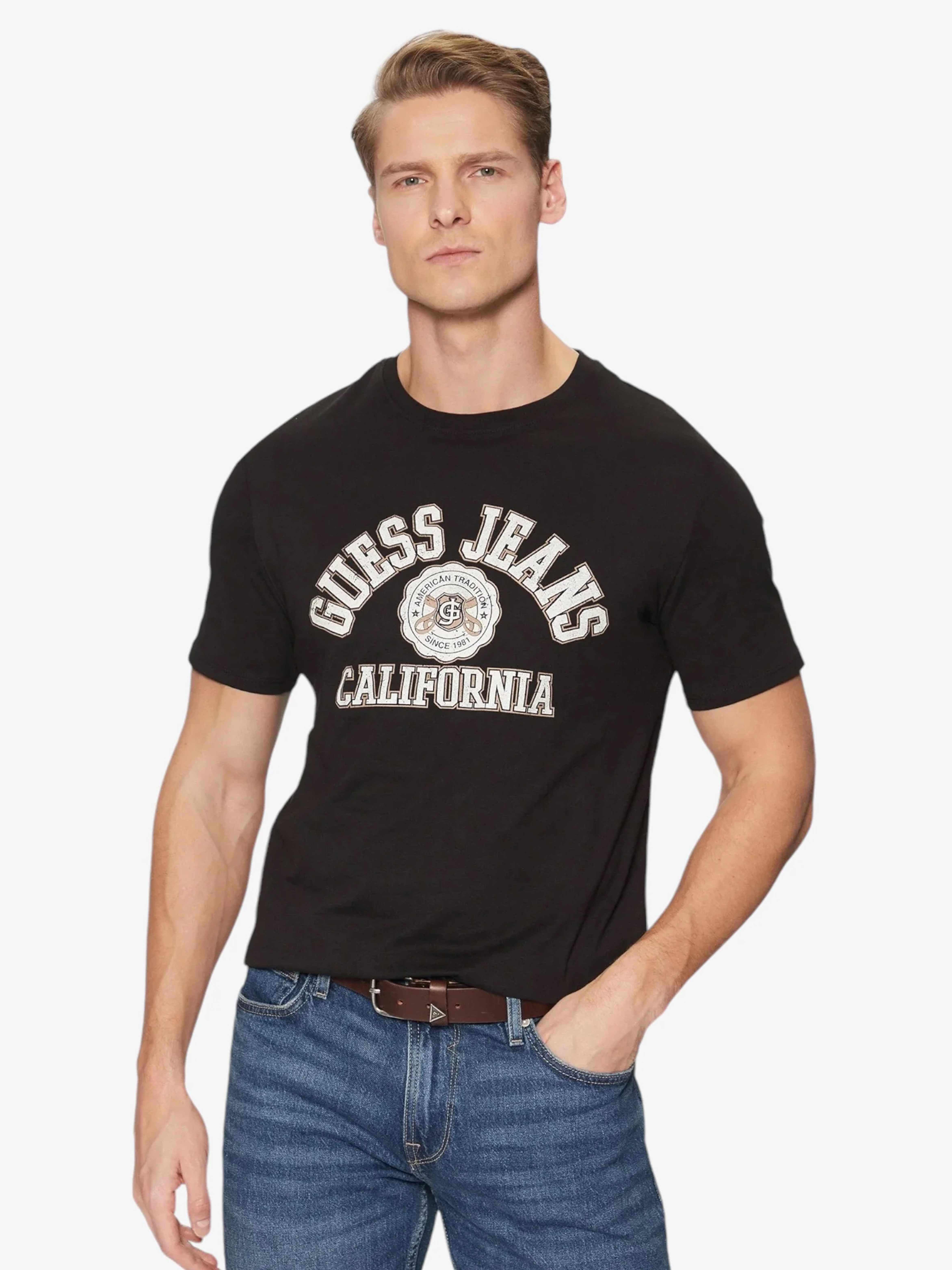 Tricou Gj Ss Cn Slim Printed