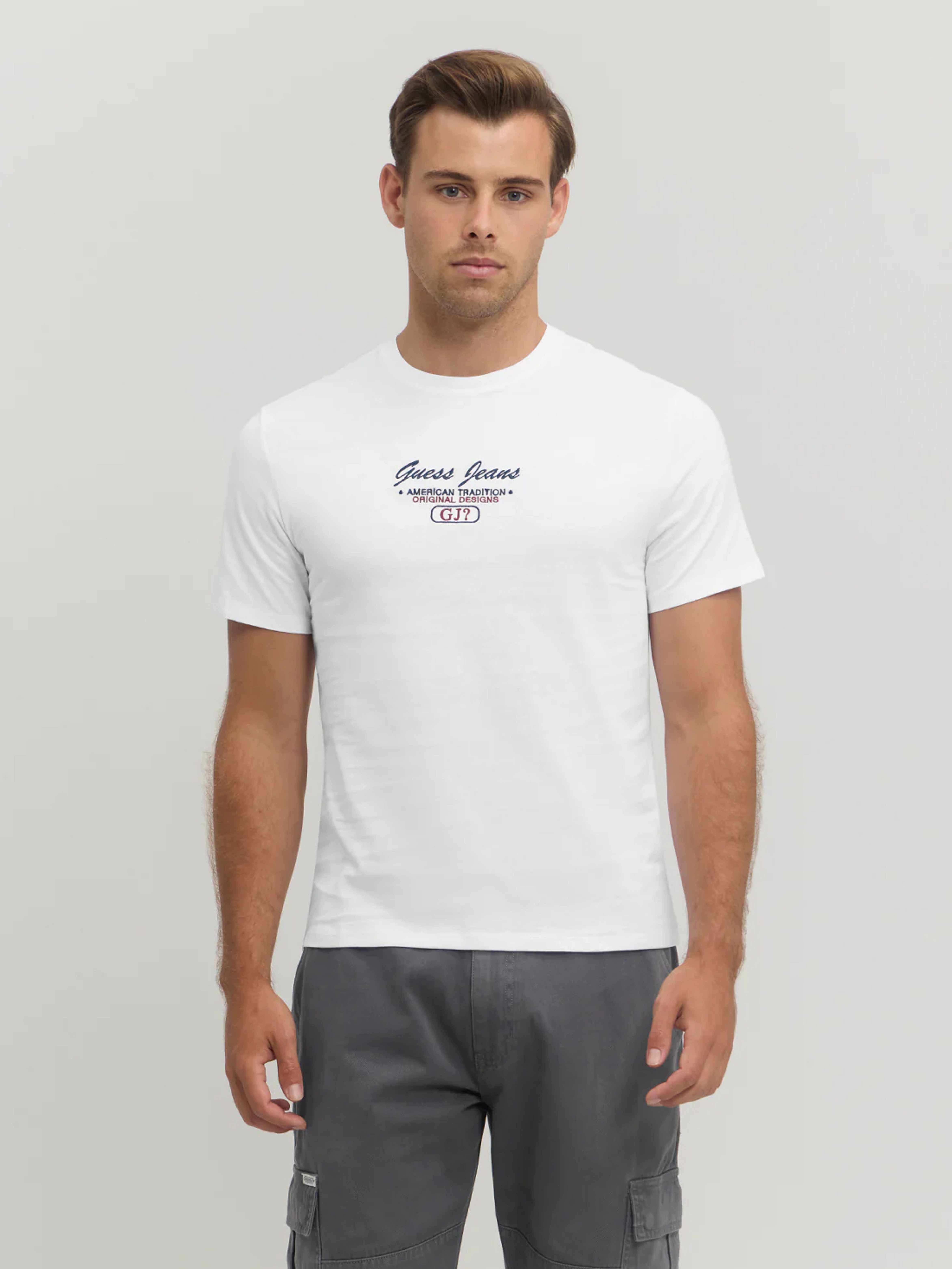 Tricou Gj Ss Cn Slim Script
