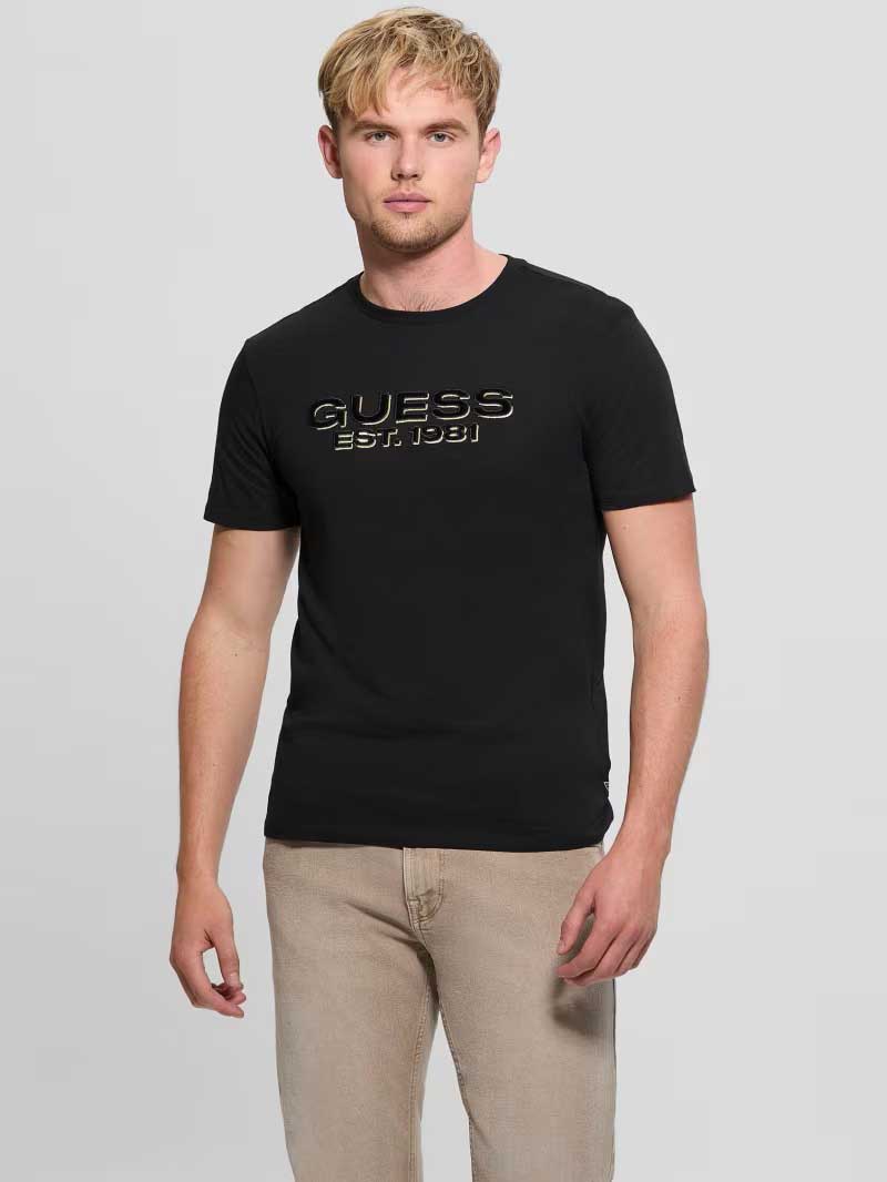 Tricou Gj Ss Cn Slim Script