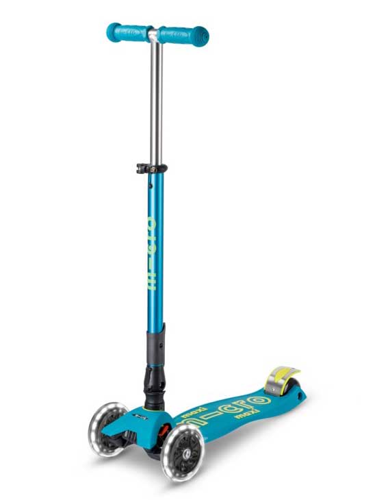 MICRO Тротинетка Maxi Deluxe Foldable LED