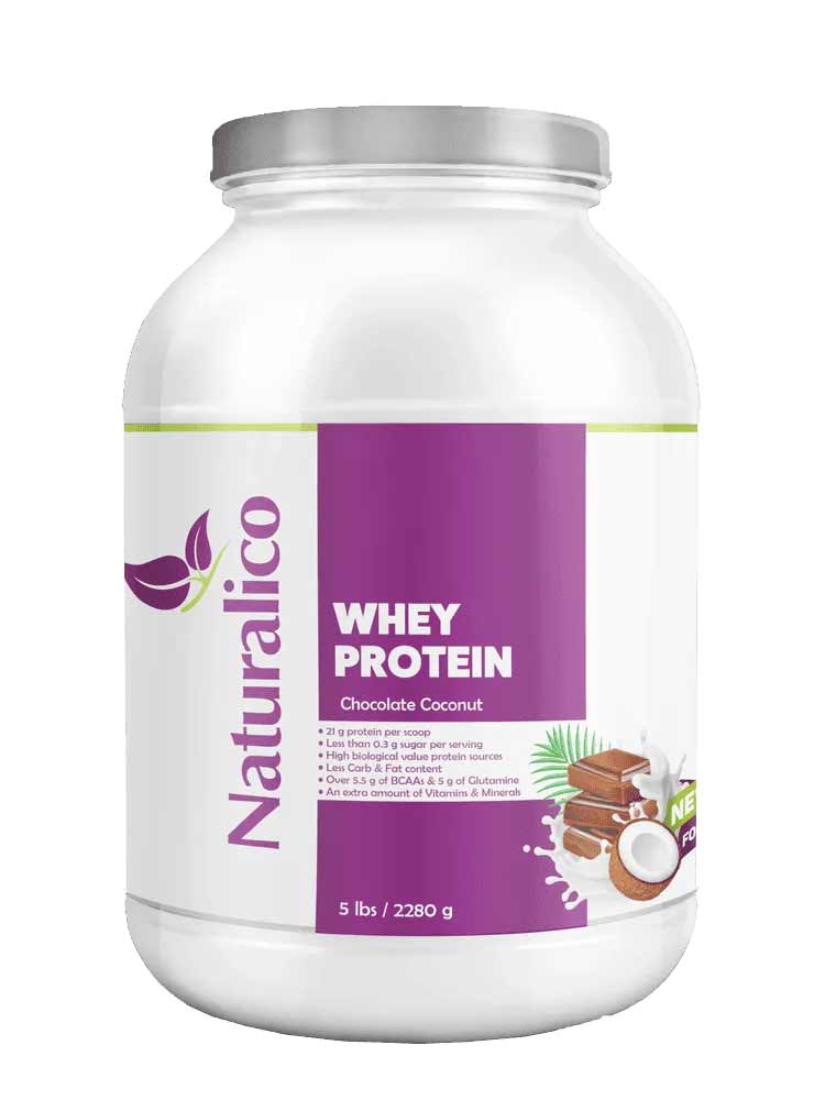 NATURALICO Протеин Whey Protein 2 lbs - шоколад и кокос