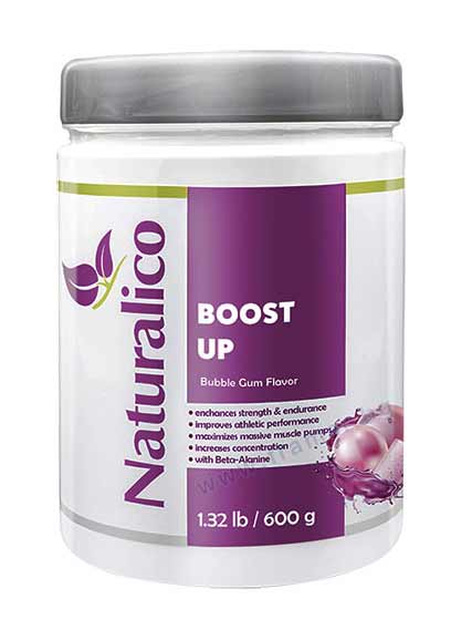 NATURALICO Предтренировъчен продукт Boost Up 600g - дъвка