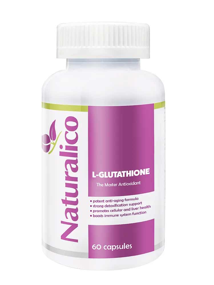 NATURALICO L-глутатион 800 mg 60 капсули