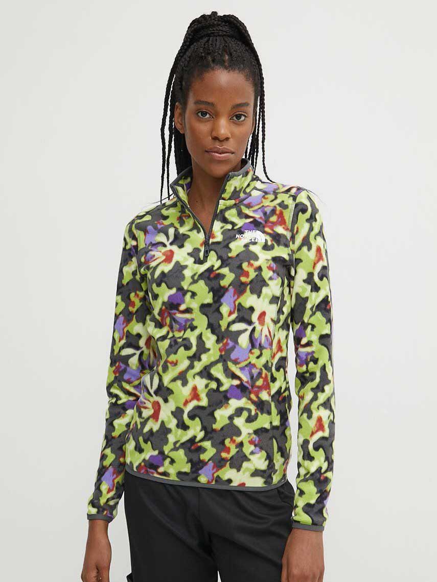 Polar W 100 Glacier Printed 1/4 Zip
