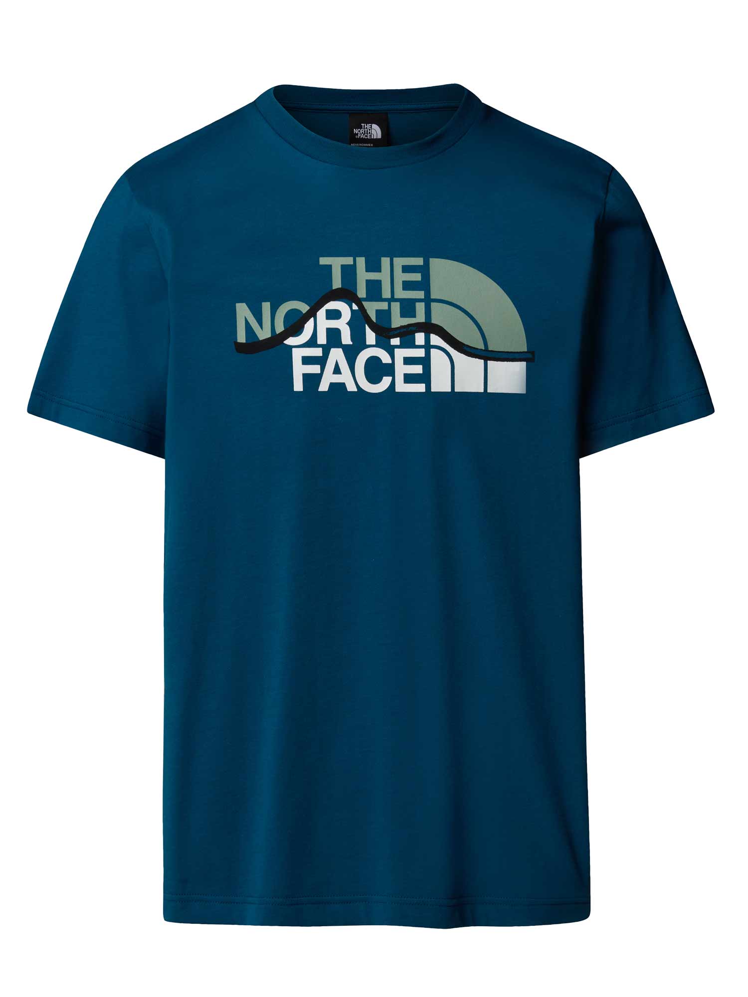 Tricou M Ss Mountain Line