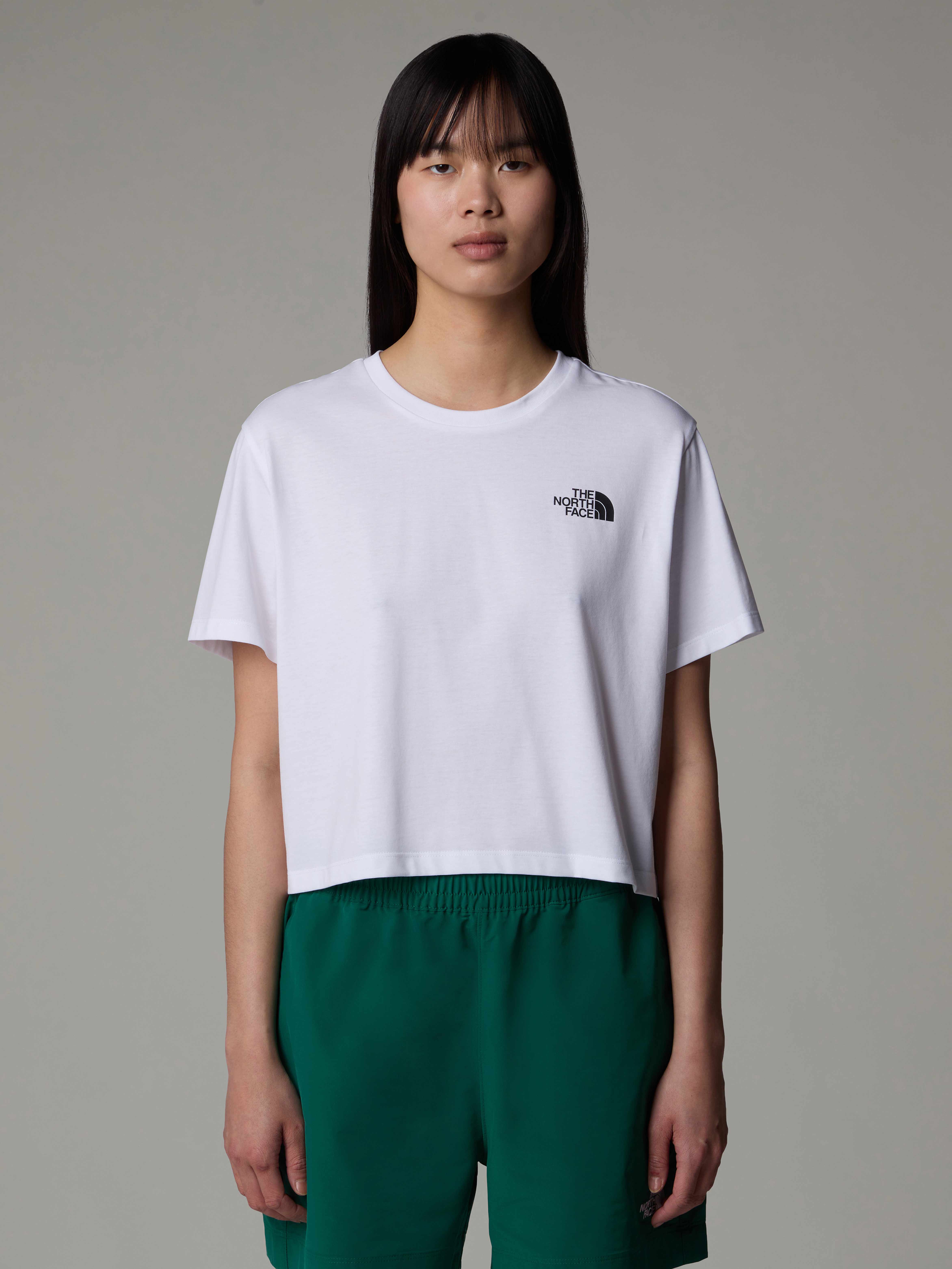 Tricou W Cropped Simple Dome