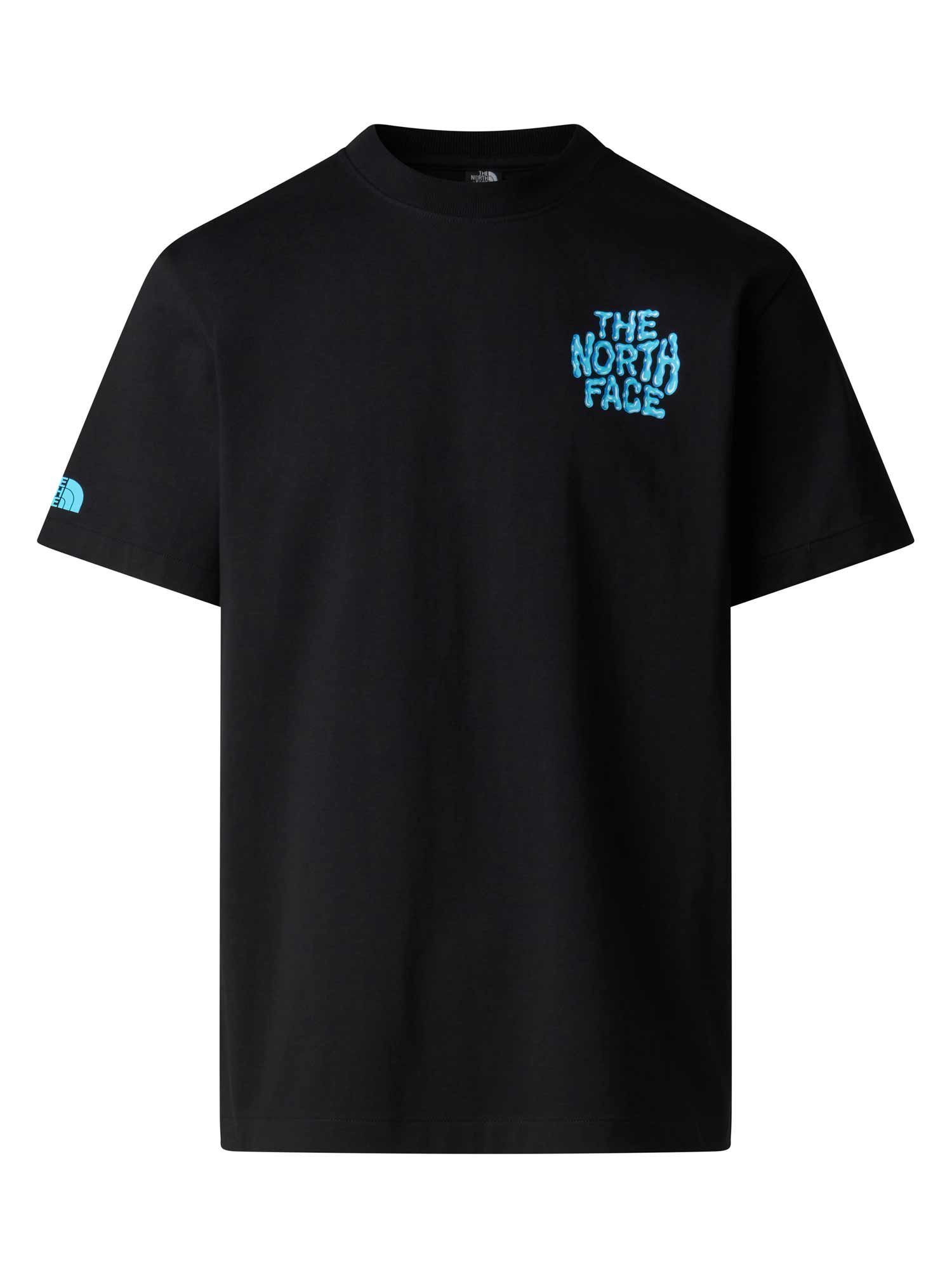 THE NORTH FACE Тениска M DRIP LOGO RELAXED SHORT SLEEVE TEE-GRA