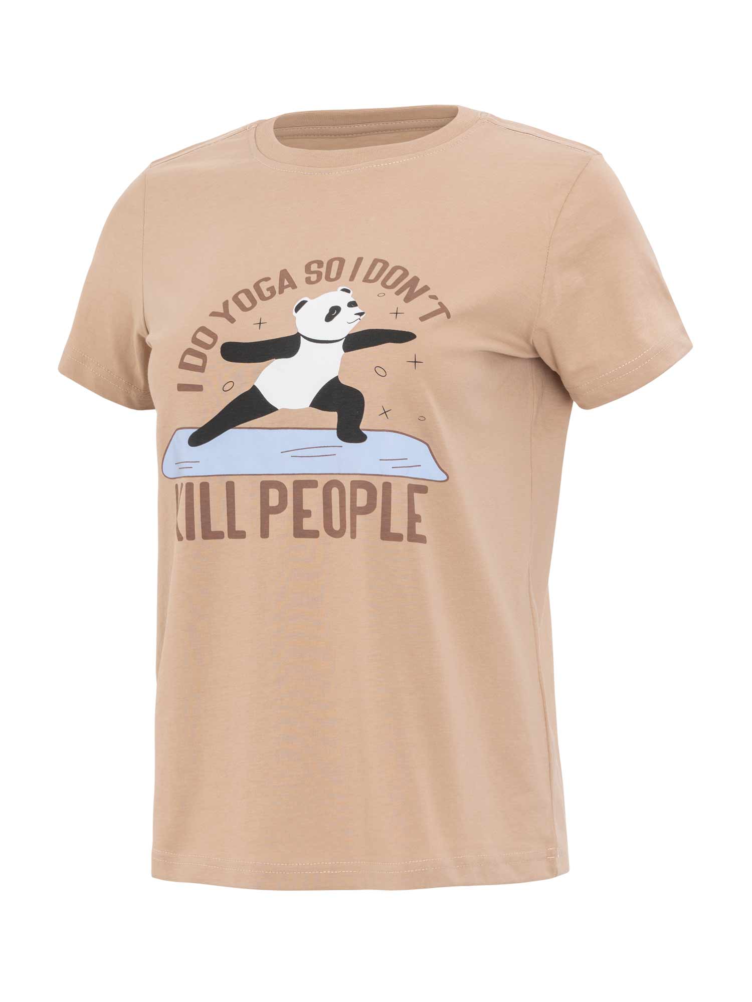 BRILLE Tениска Funny Yoga