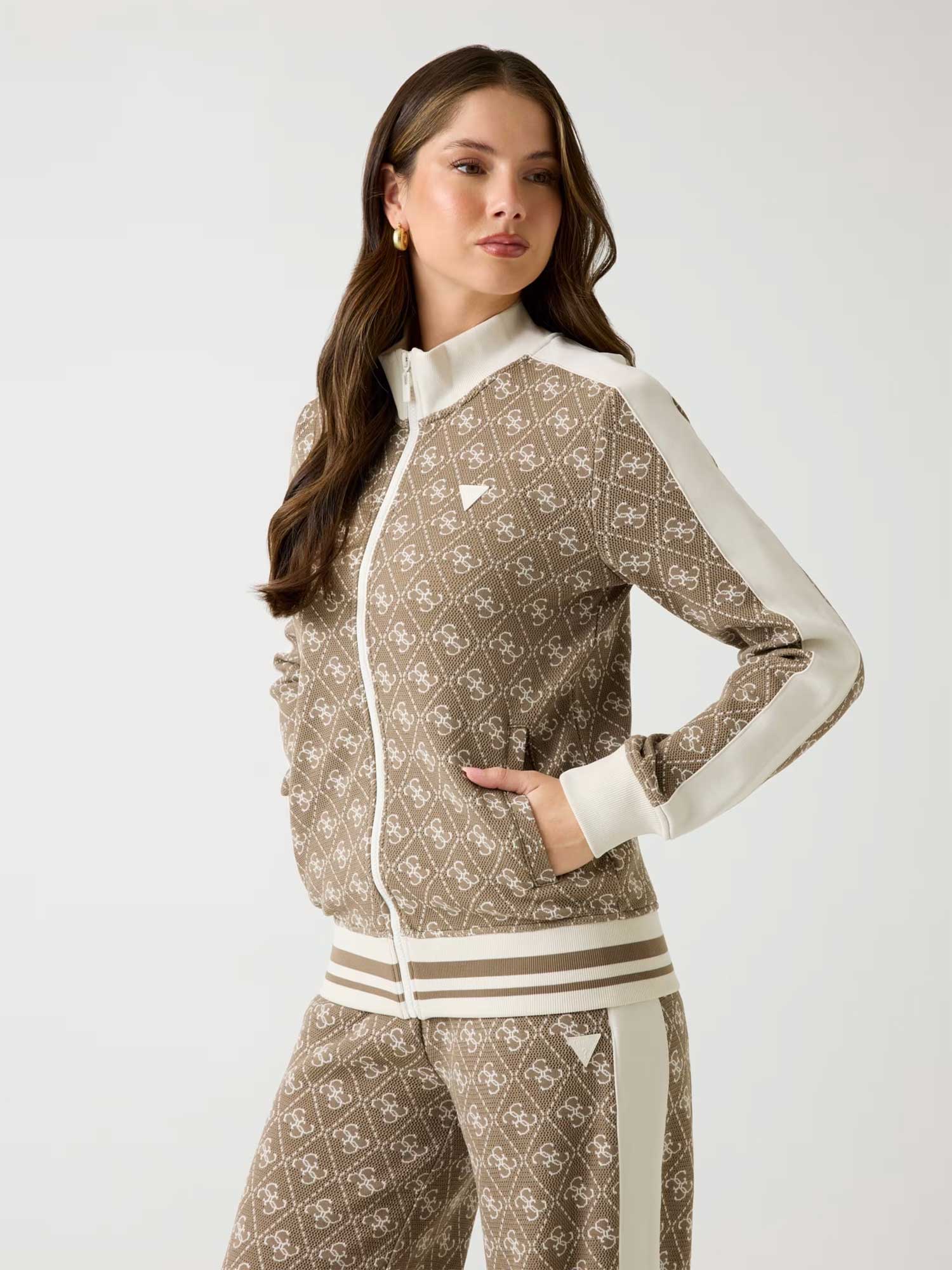 Bluza sport 4g Rhombus Jacquard