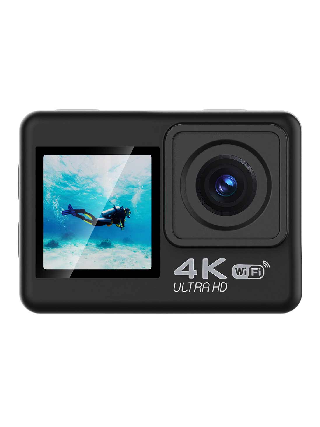 XMART Екшън камера Xmart WF475DS, 4K с два дисплея, Wi-F