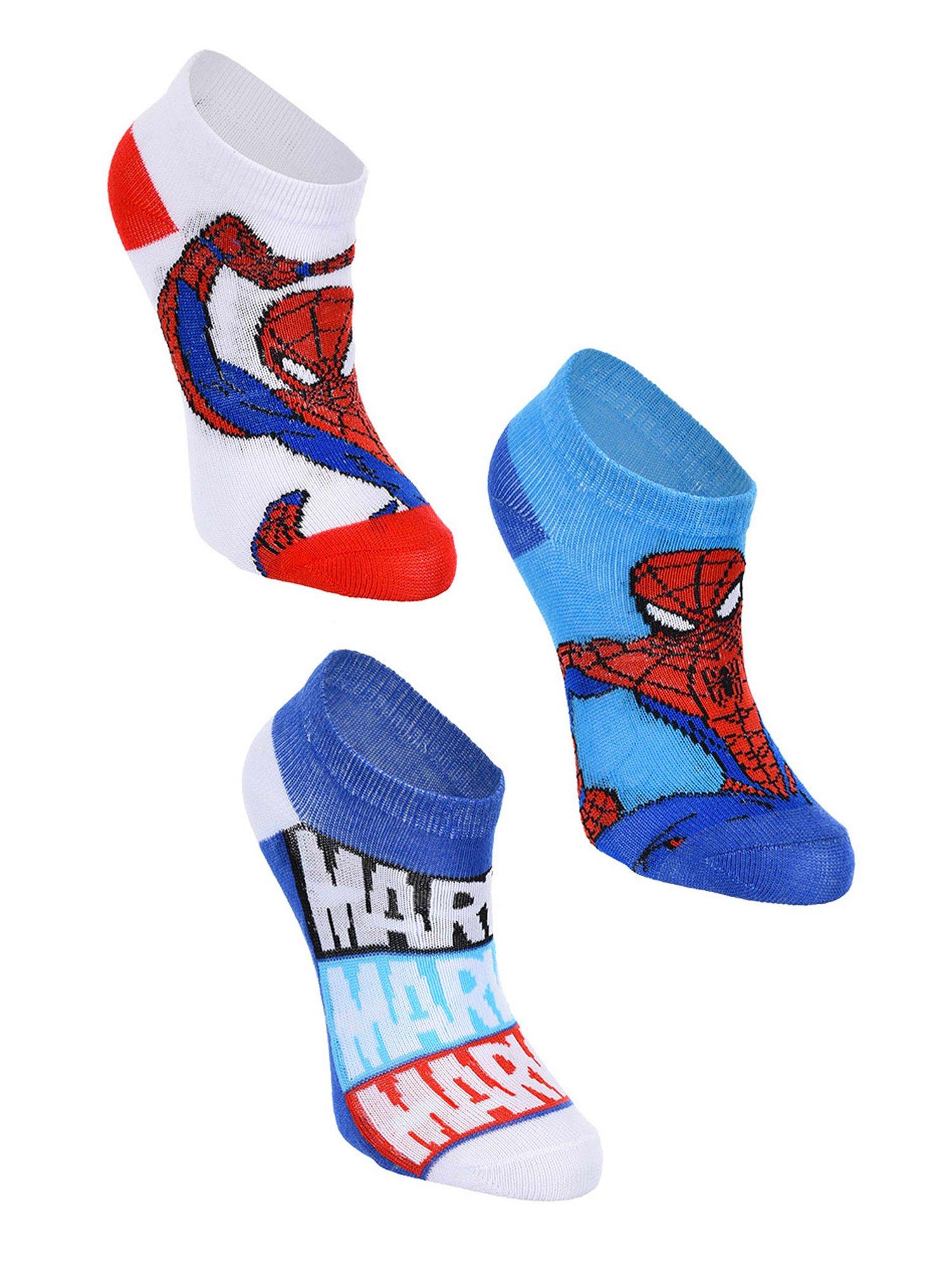 Sosete - set 3 perechi Spiderman